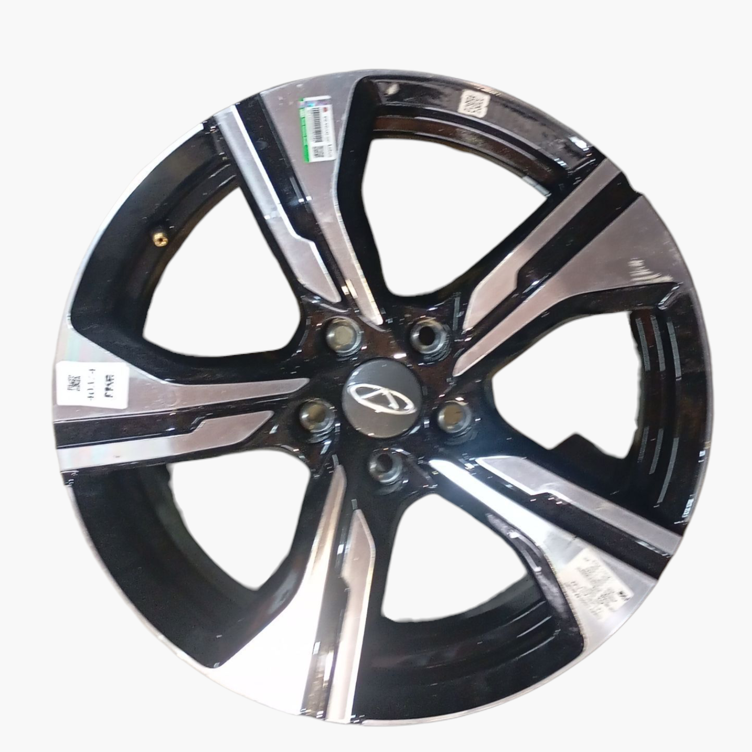 Roda aro 17 preto diamantado Chery Tiggo 5x Sport 1.5 turbo 2026