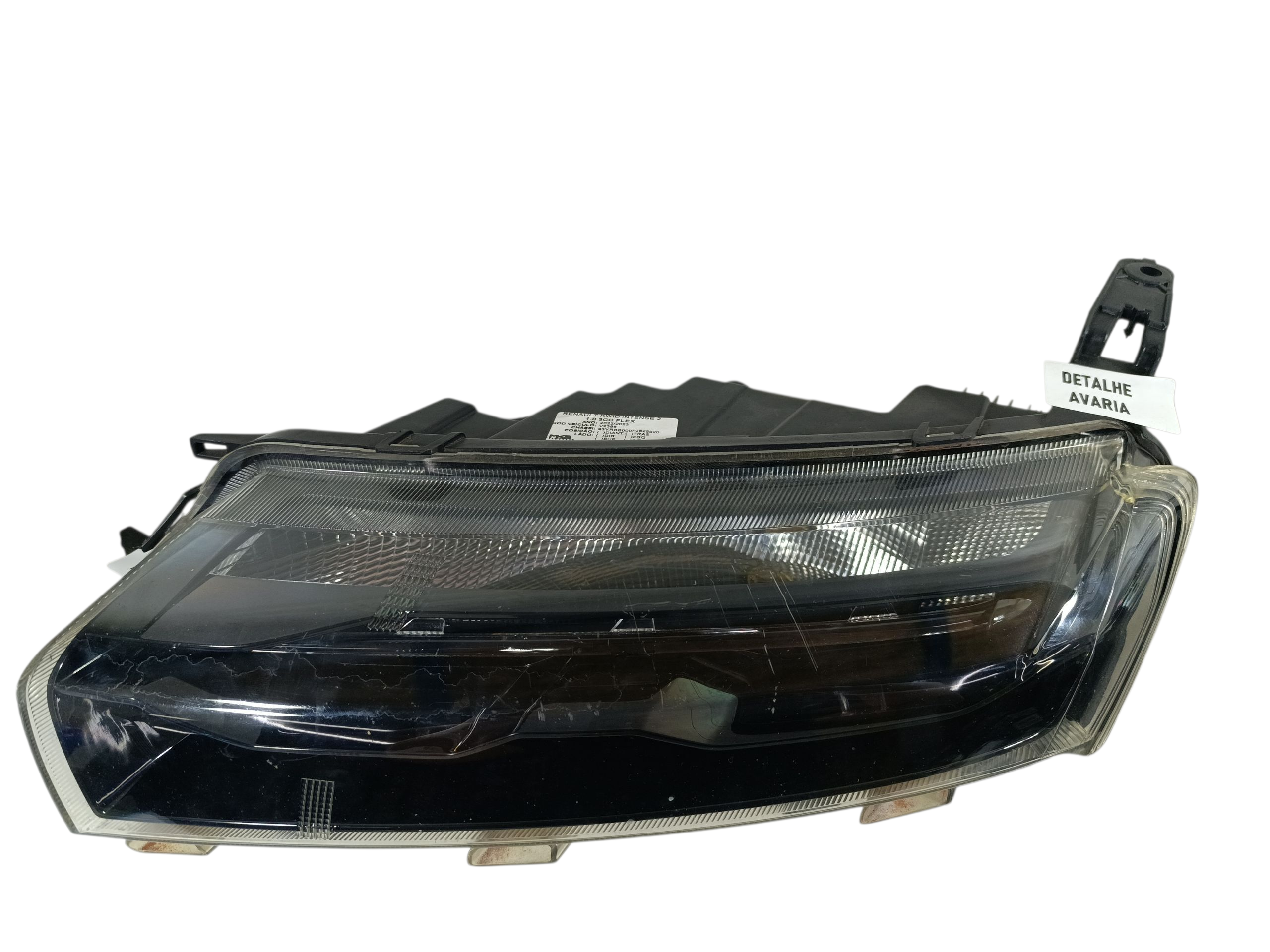 Farol Superior Esquerdo Renault Kwid 2024 Recuperado