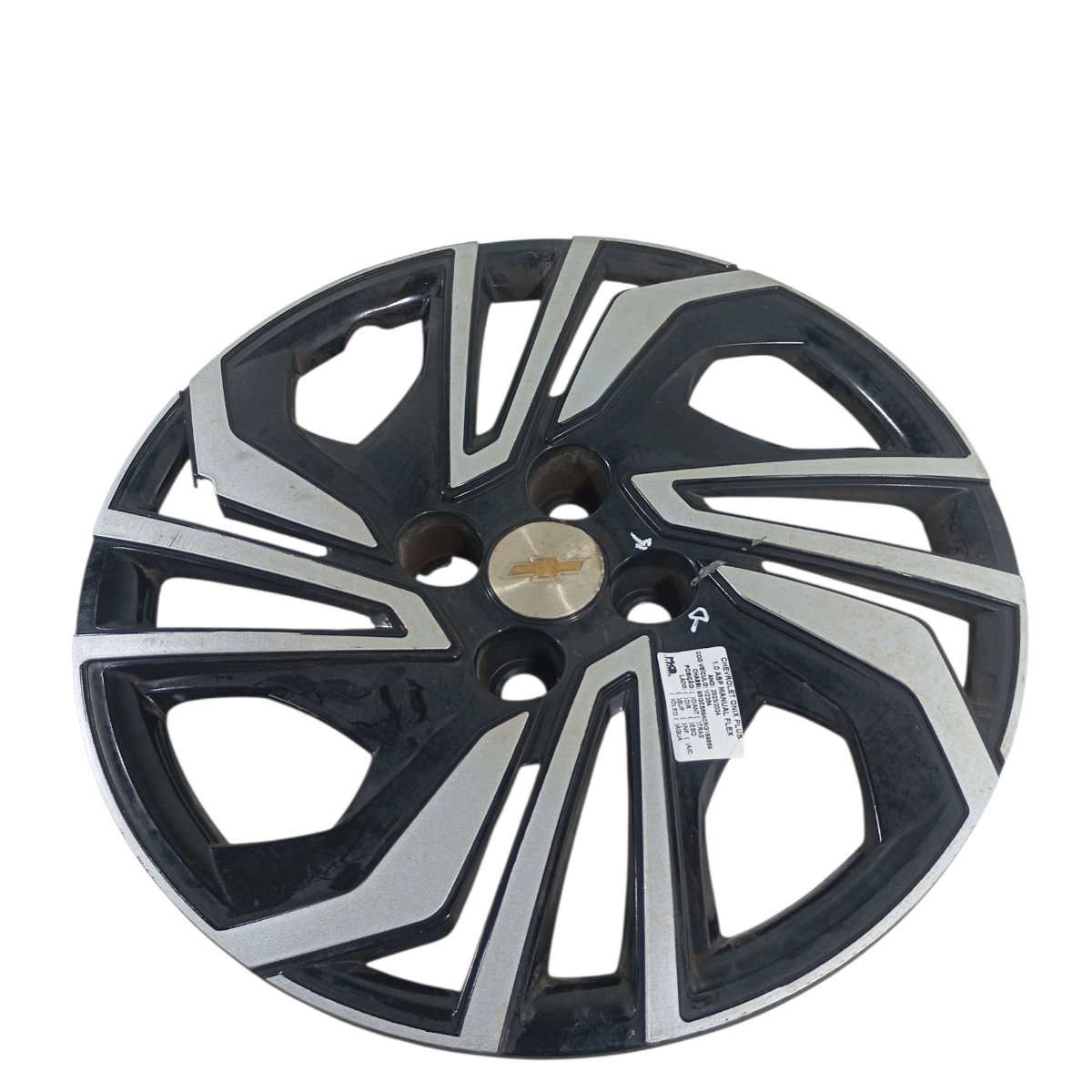 Roda Calota Chevrolet Onix Plus 2024 Avaria