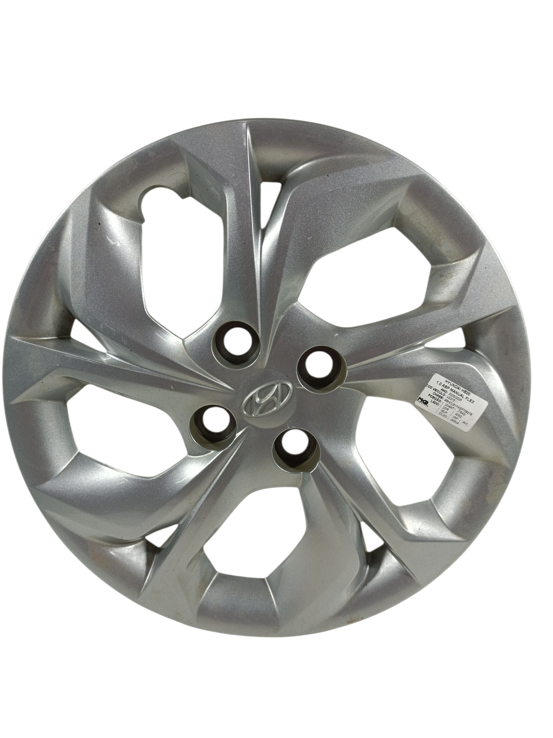 Roda Calota Hyundai Hb20 1.0 2025