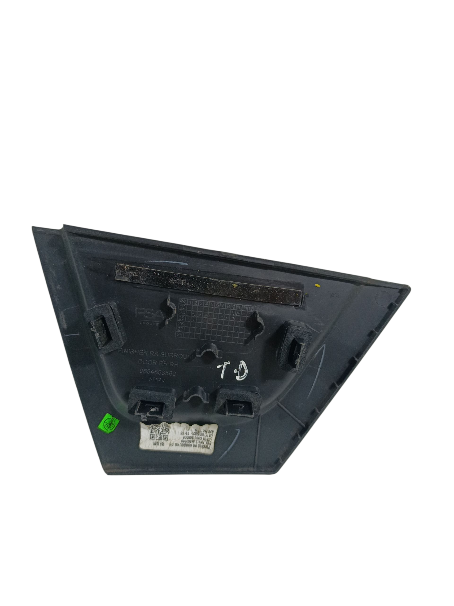 Moldura Externa Porta Traseira Direita Citroen Basalt Shine 2025 8