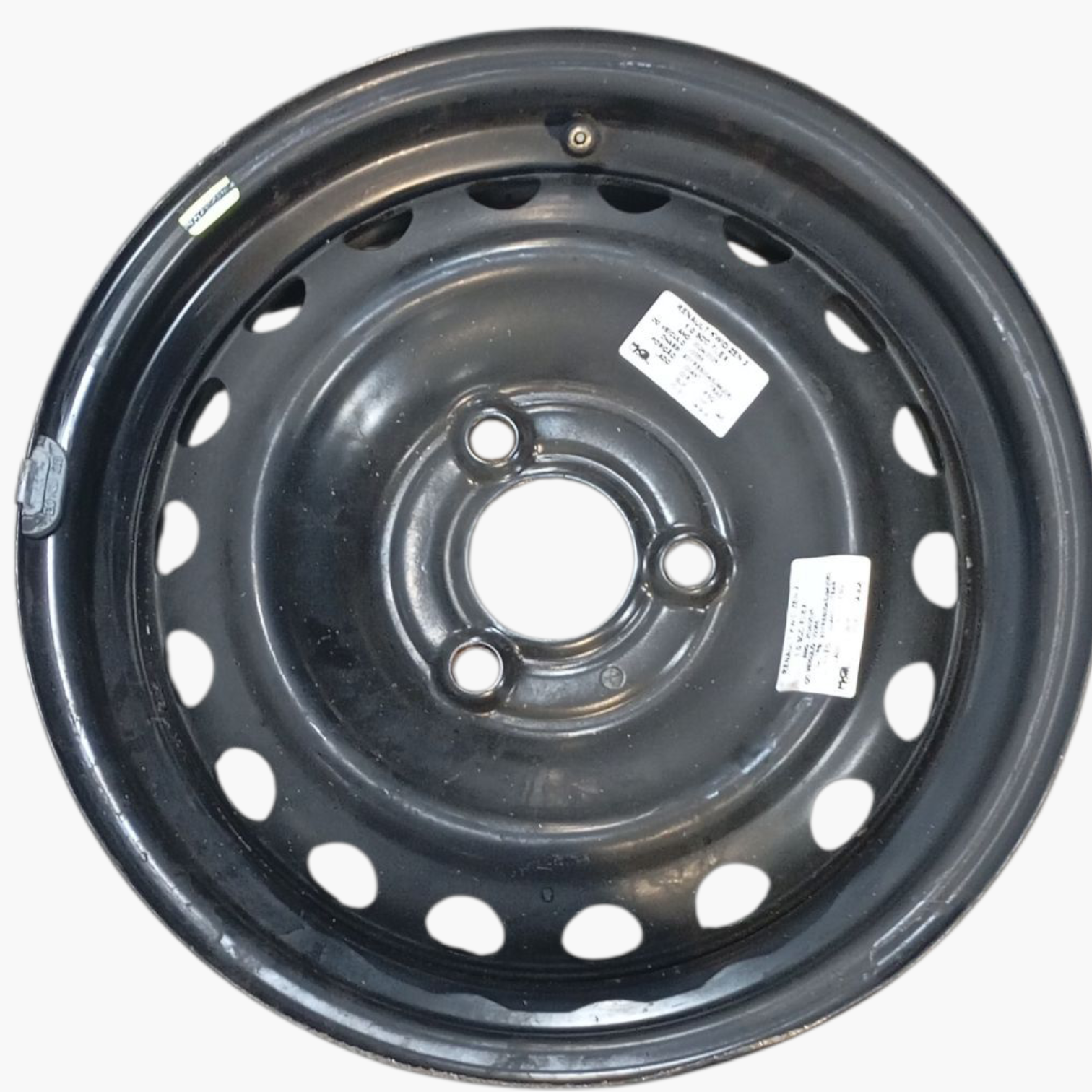 Roda De Ferro Aro 14 Renault Kwid Zen 2 1.0 2024 Preto