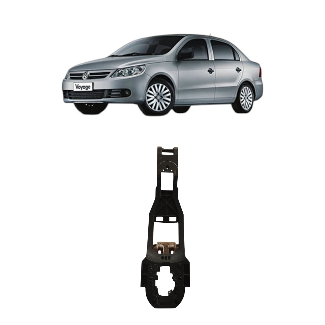 Suporte Maçaneta Externa Tras Esq Volkswagen Voyage 09/17 Traseira