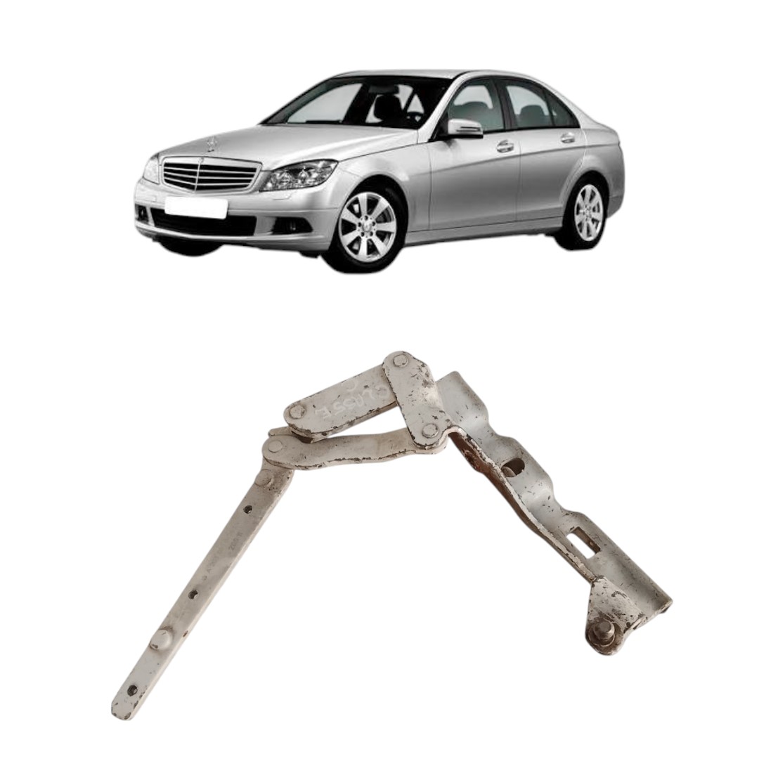 dobradiça de capo lado direito Mercedes c180 2002