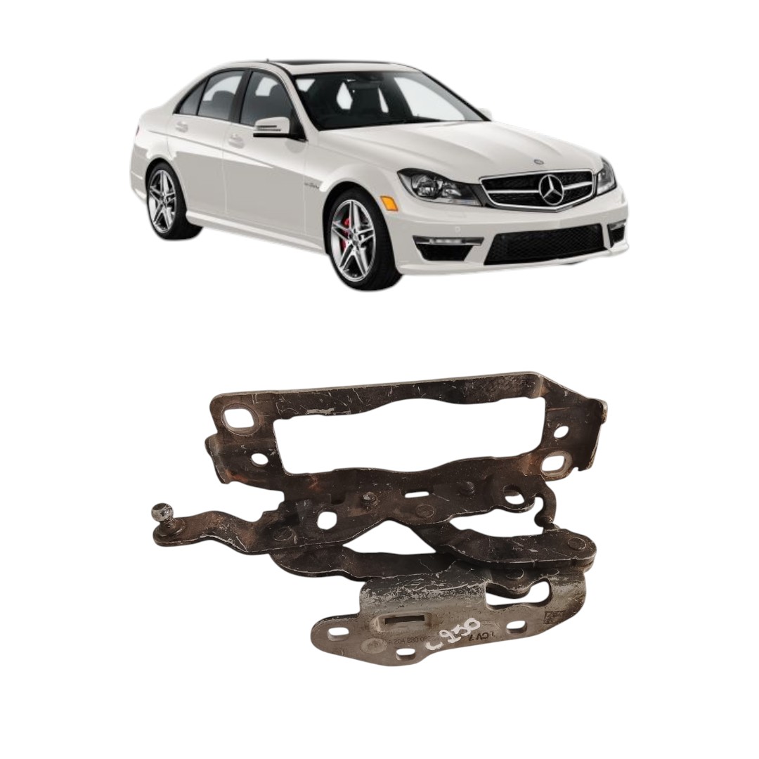dobradiça de capo lado direito Mercedes c180/c200 2012 2014