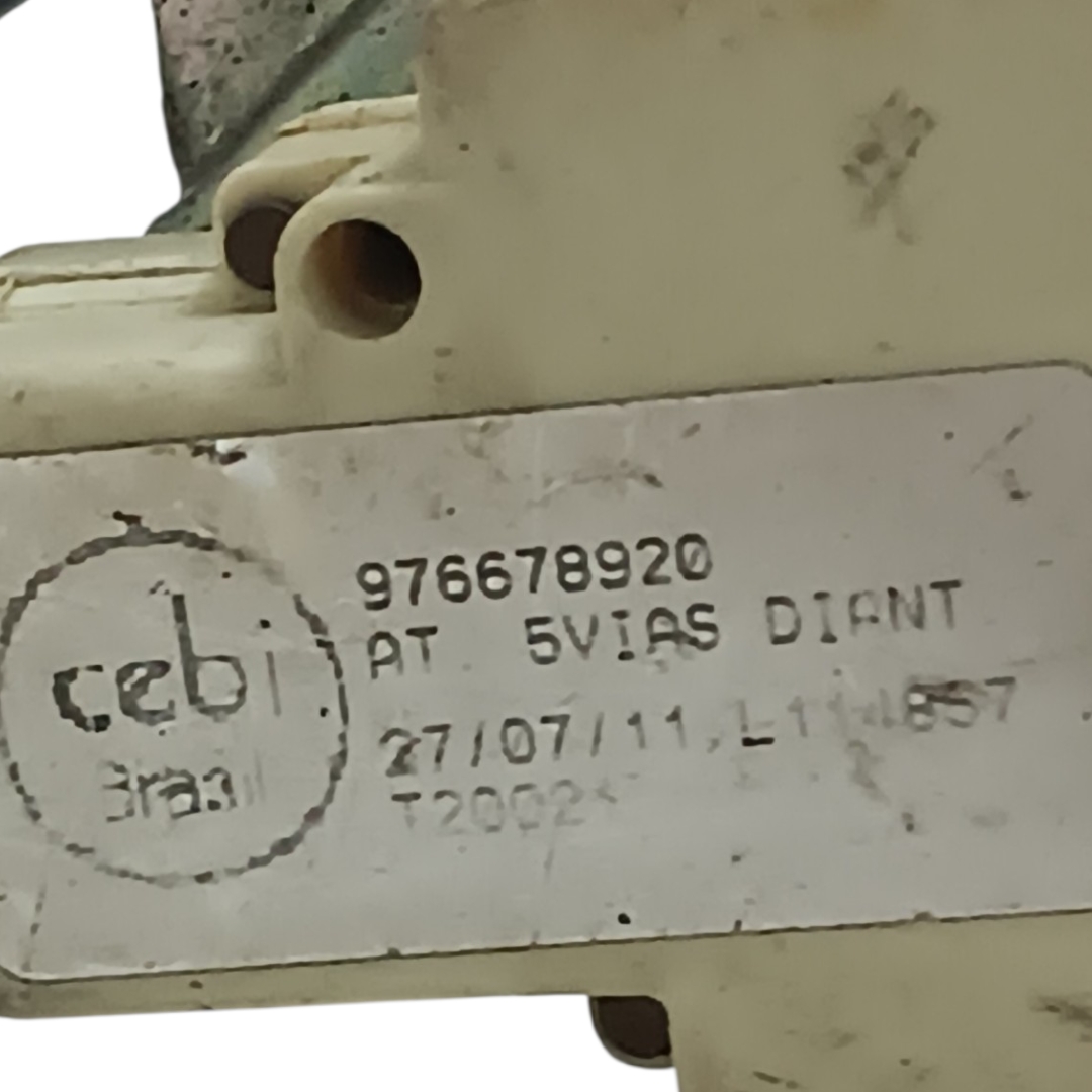Motor Elétrico Fechadura Porta Dianteira Direita Fiorino 2003 a 2014 4