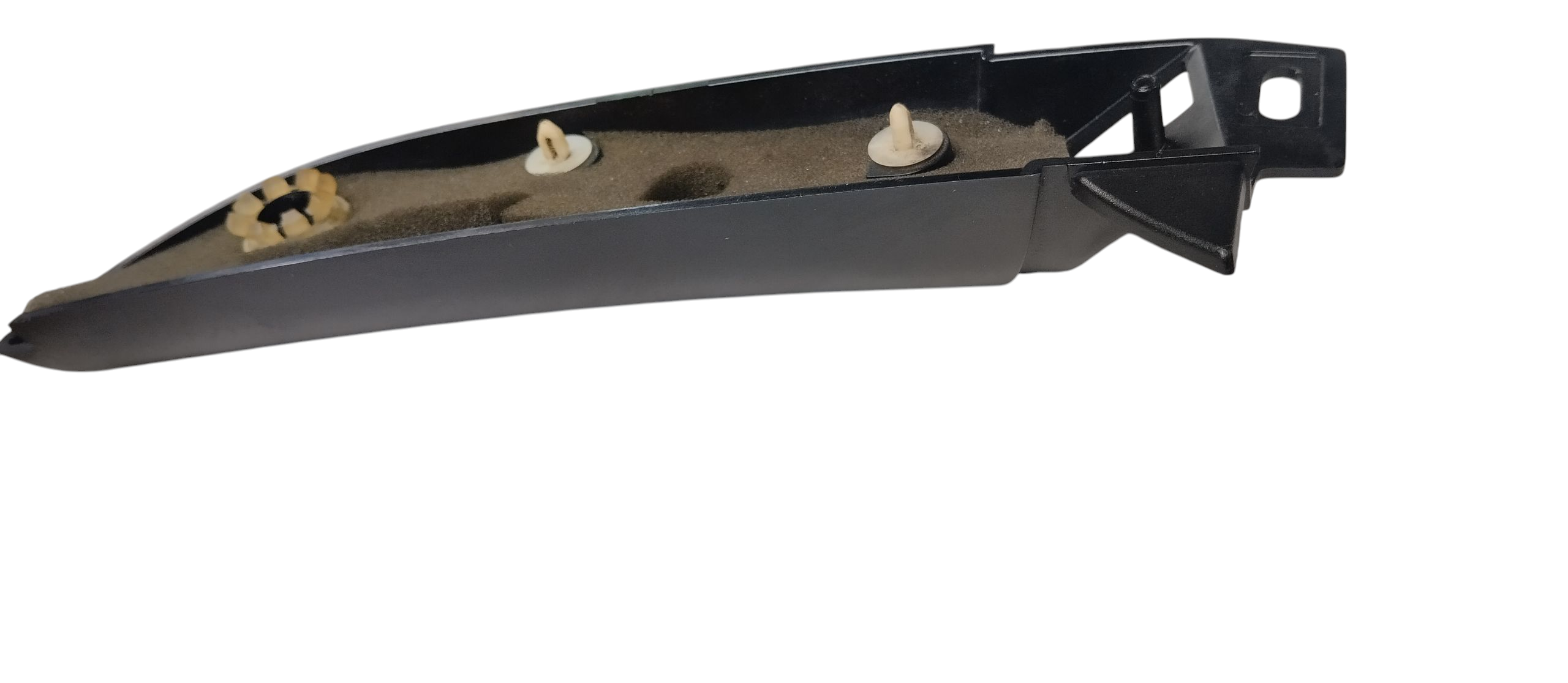 Moldura Interna Retrovisor Fox Spacefox Esquerdo 2003 A 2009 Preto