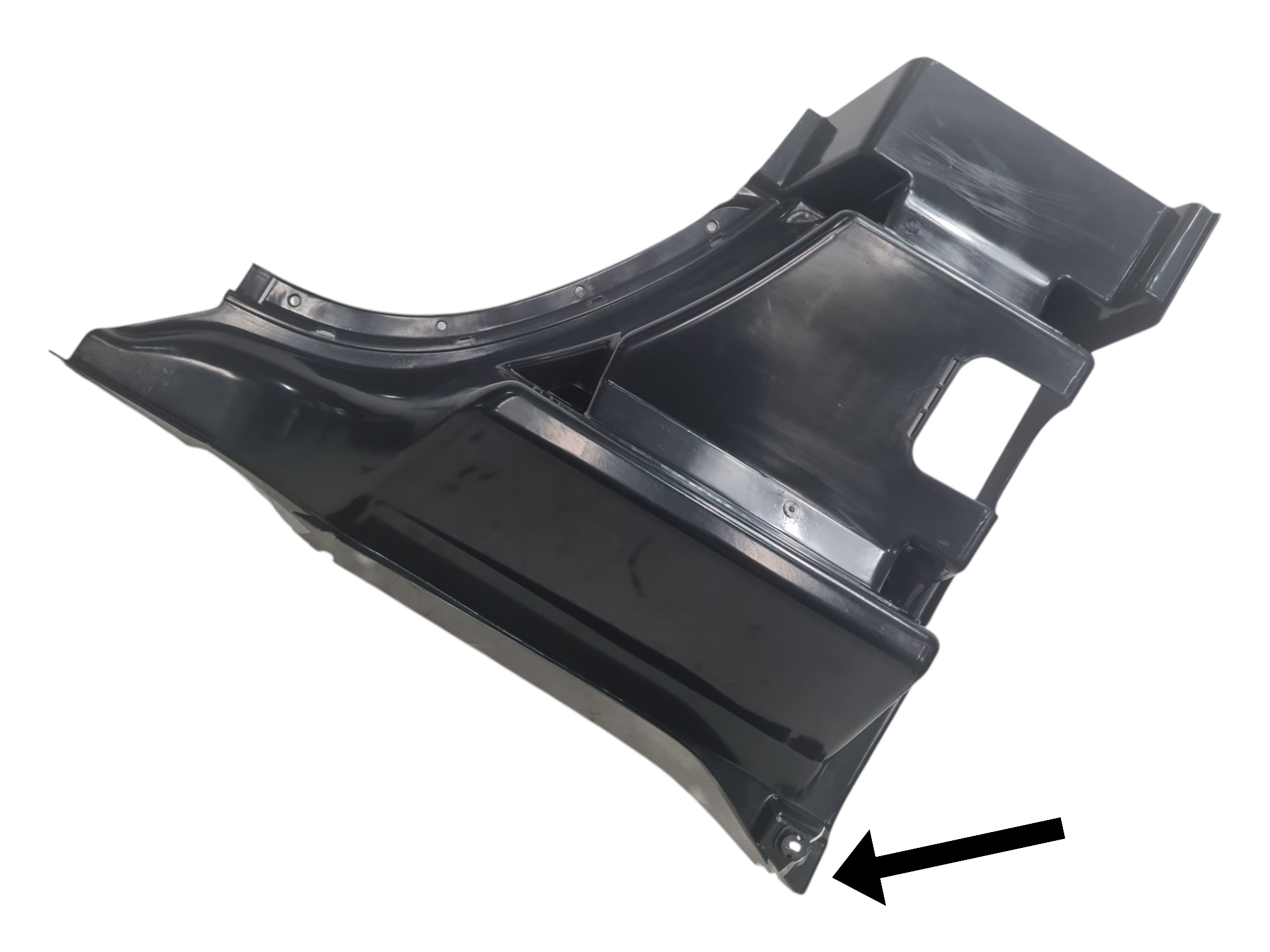 Moldura estribo sup direito Volvo FM FH 2004 A 2014 Detalhes