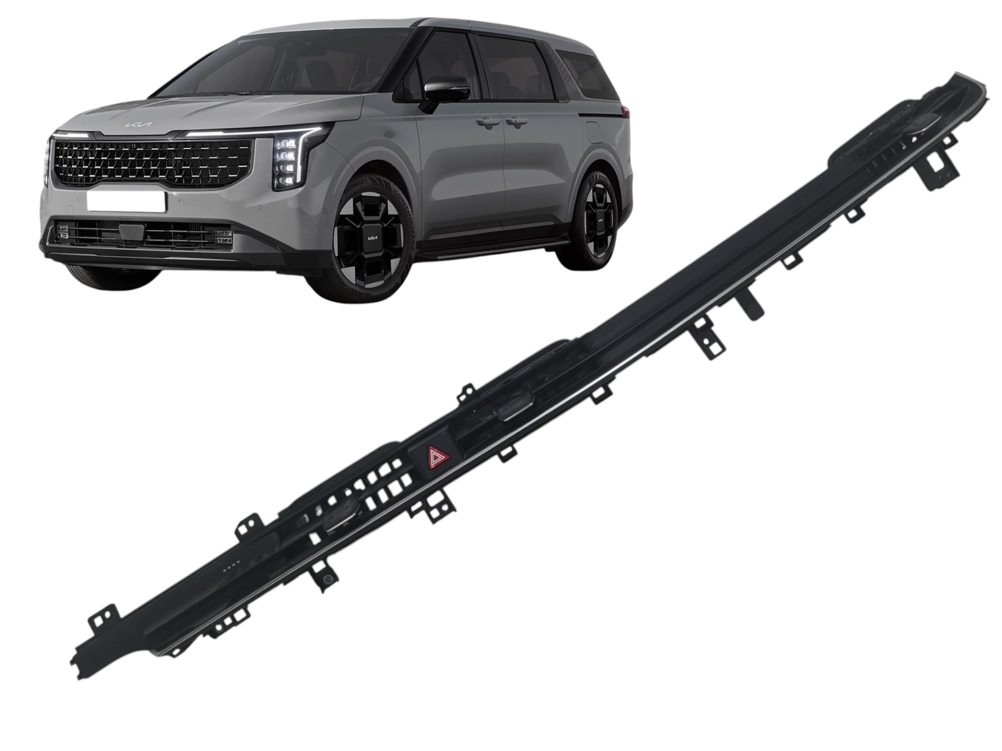 Painel suporte do painel instrumentos Kia Carnival 2024 2025