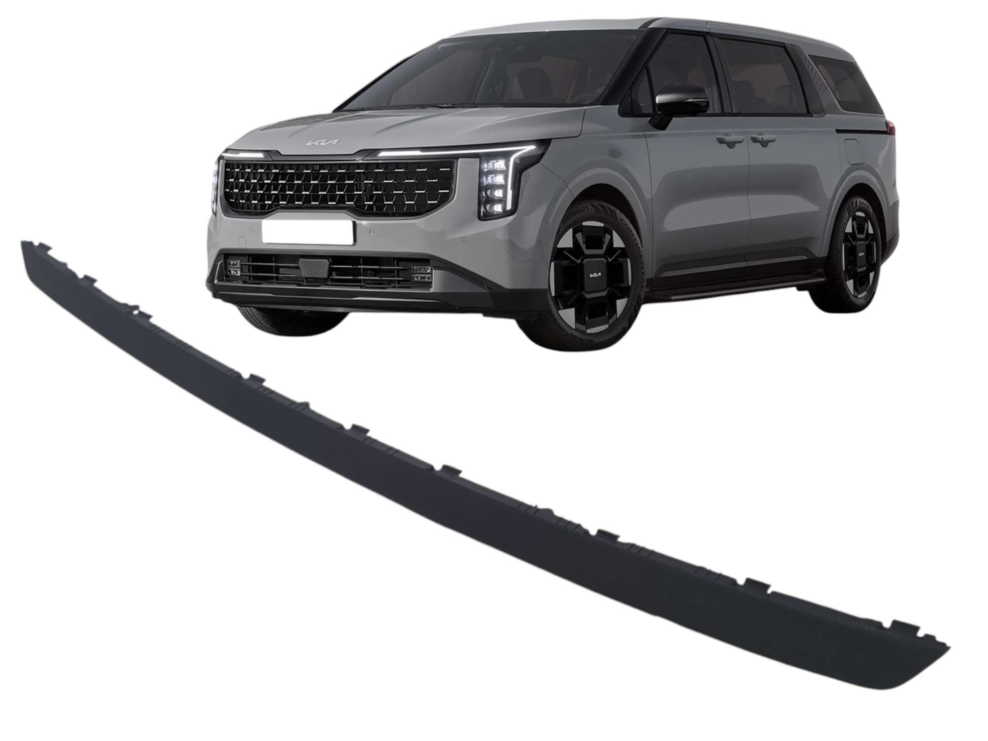 Moldura acabamento sup painel inst Kia Carnival 3.5 EX 2025