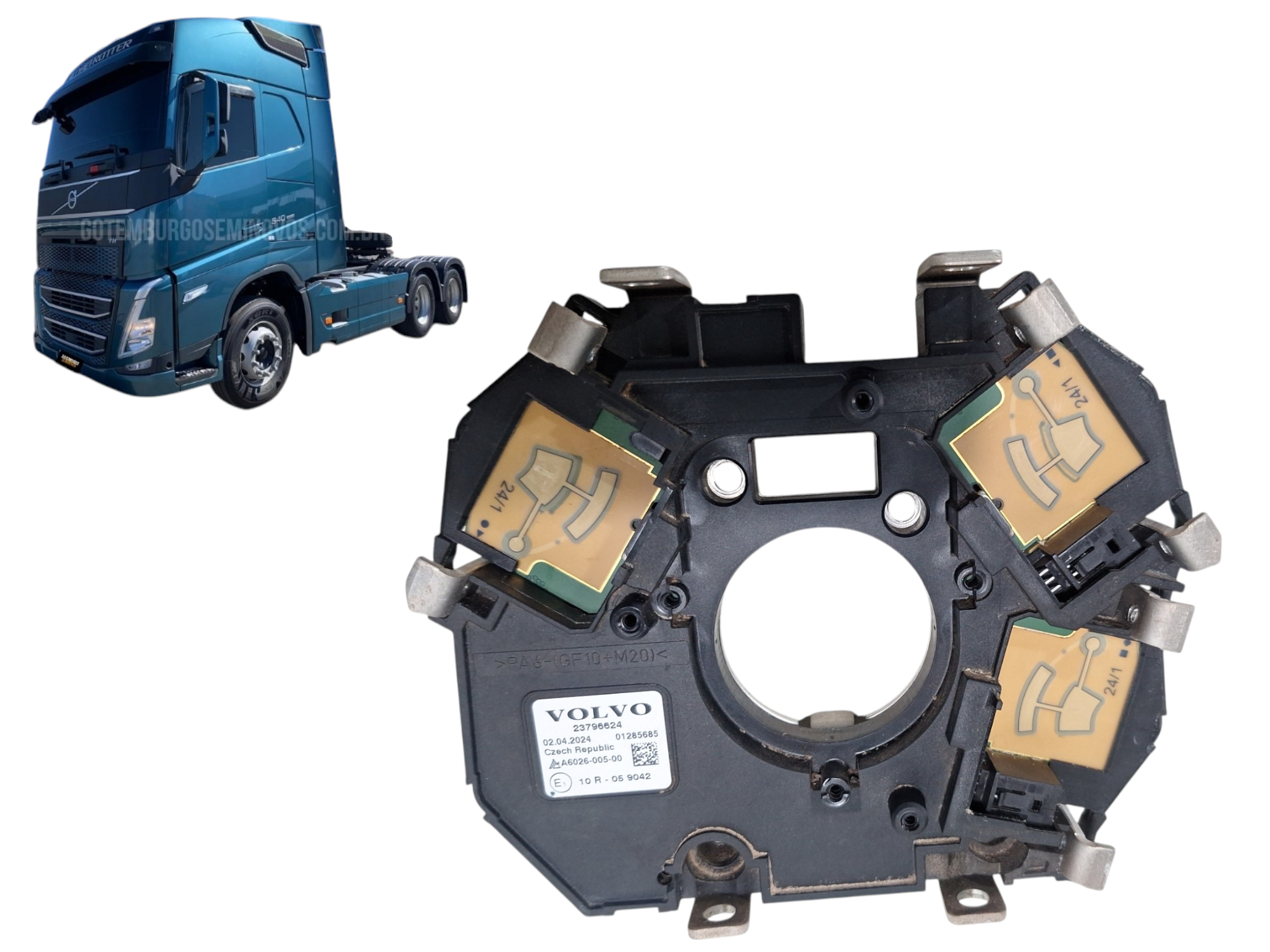 base volante da direçao volvo fh 540 ano 2024 23796624