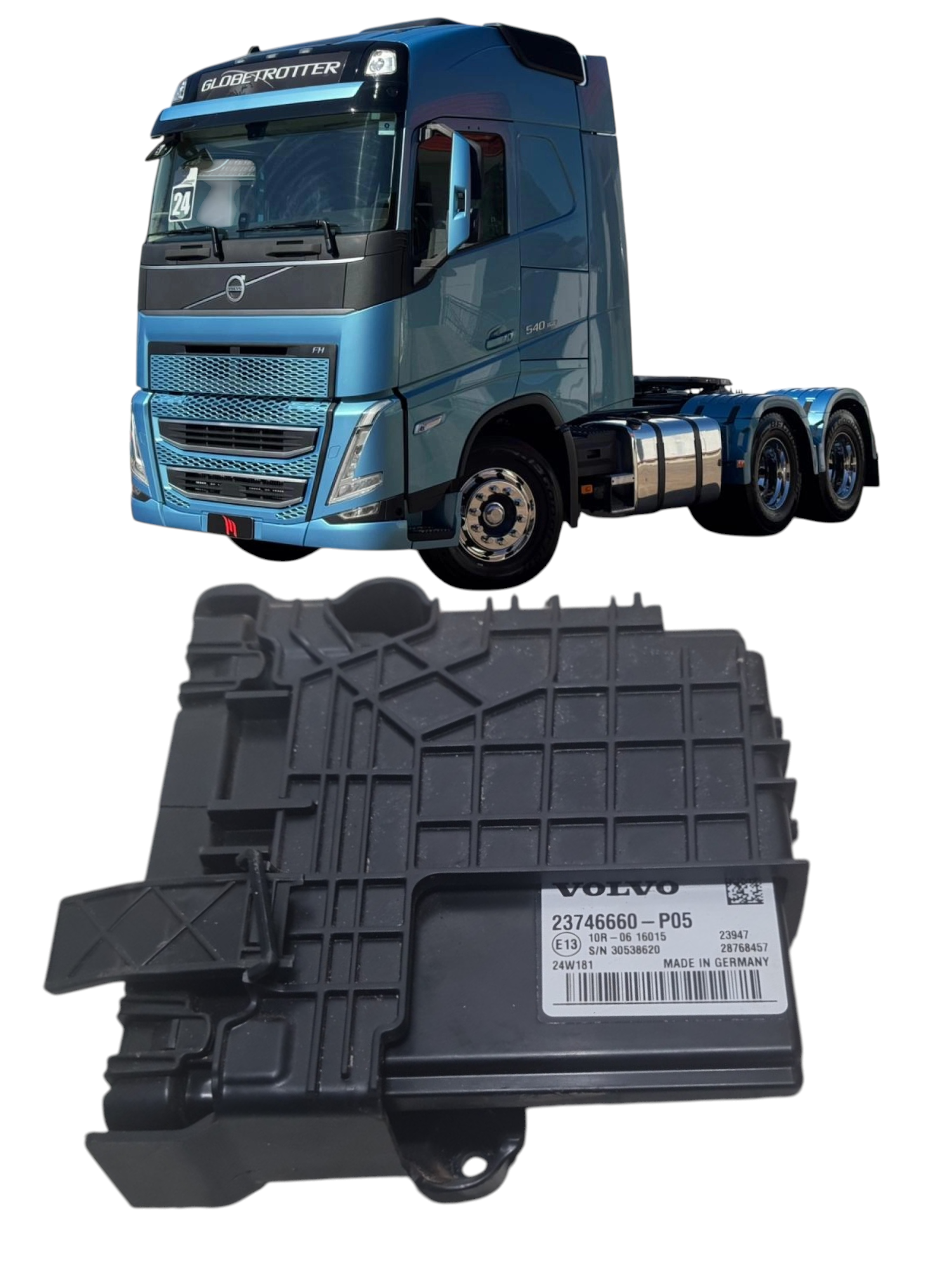 Modulo do ar condicionado Volvo FH 540 ano 2024 Com detalhes