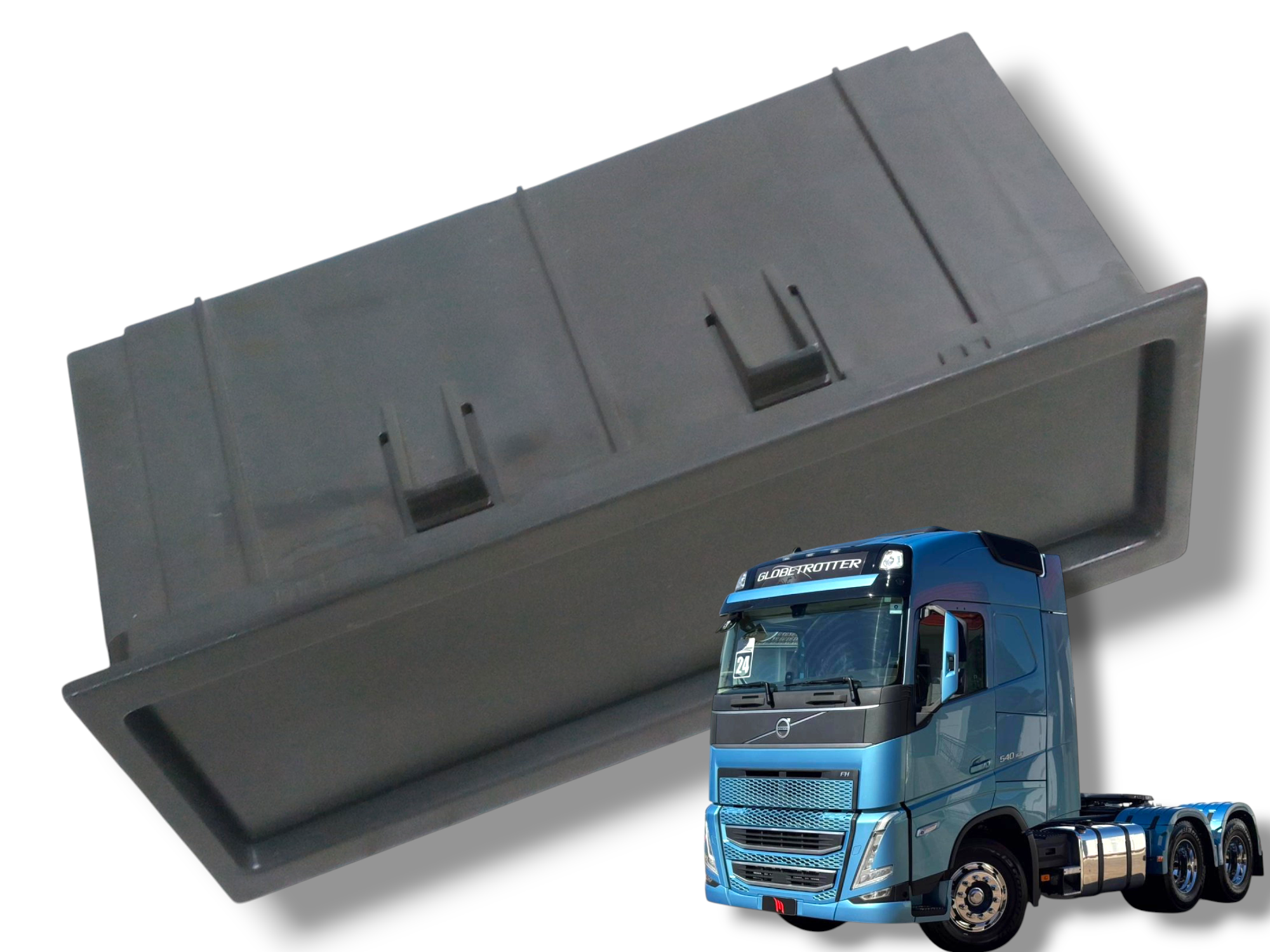 porta objetos cabine Volvo FH 540 2024 2025 21387725