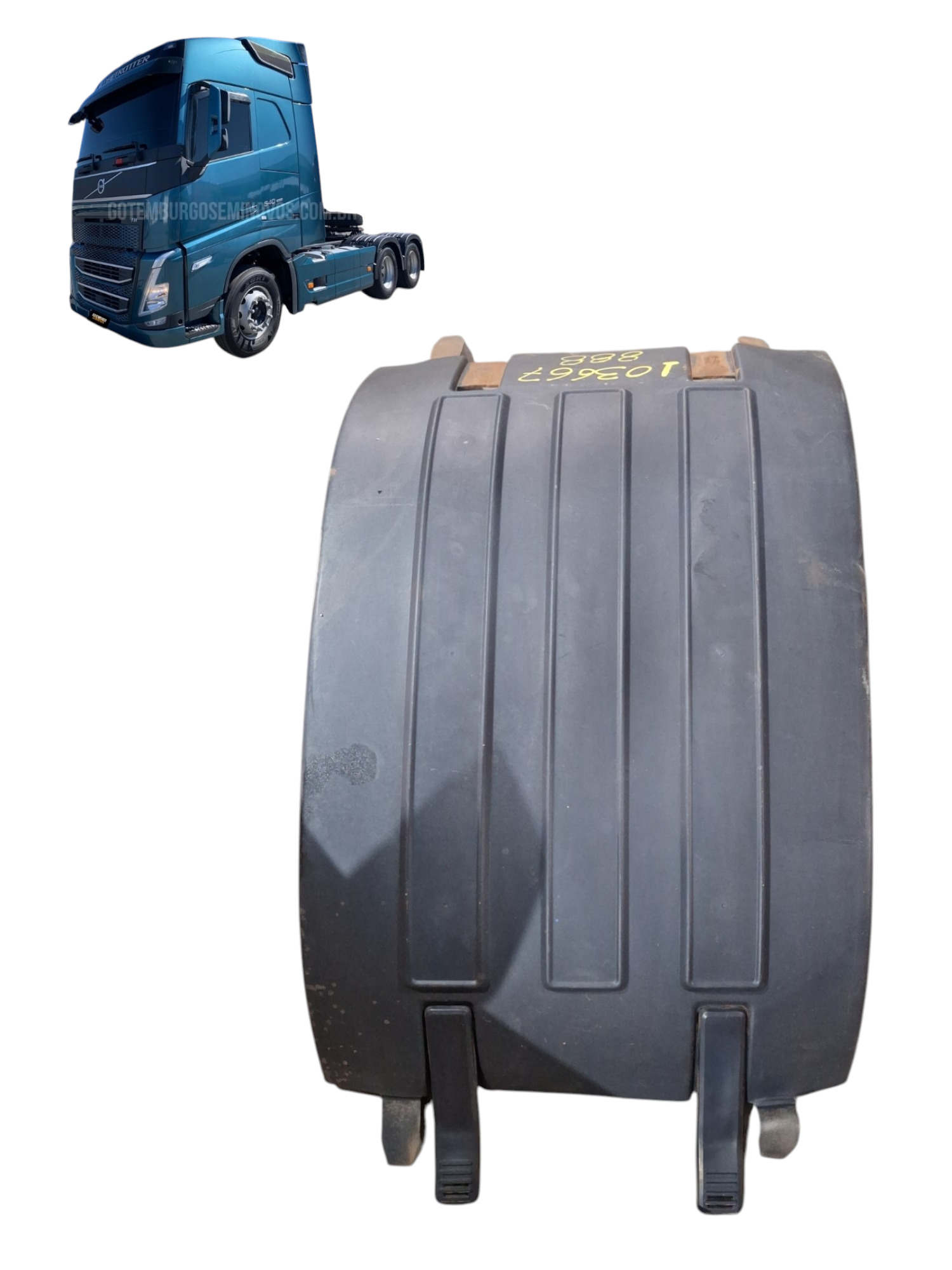 paralama central traseiro volvo fh 540 ano 2024 original