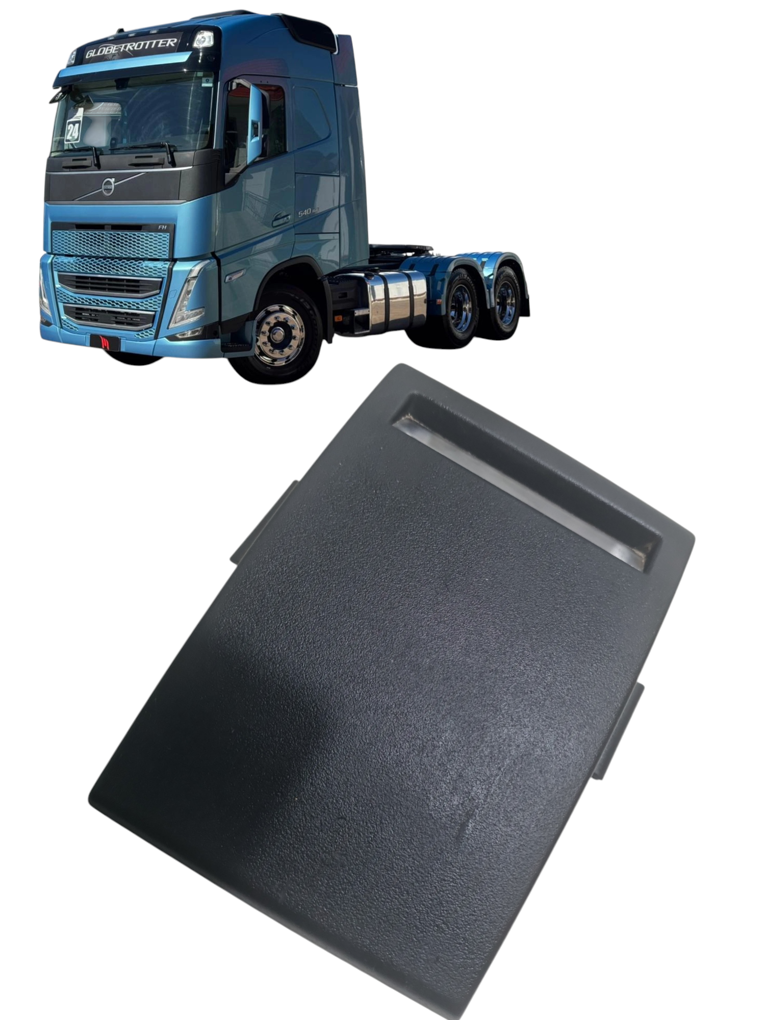 Display esquerdo aviso colisao Volvo FH 540 2024  24391705
