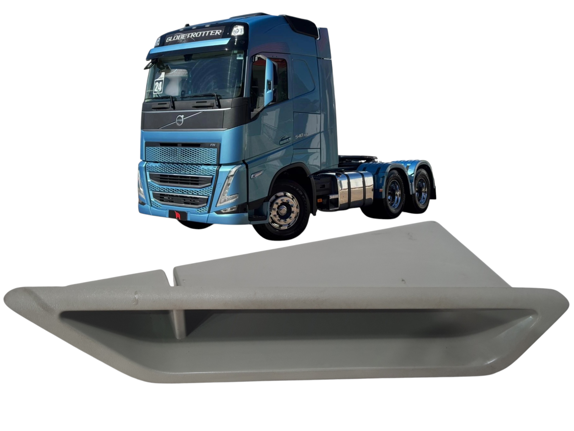 Porta objetos do forro porta lateral esq Volvo FH 540 2024
