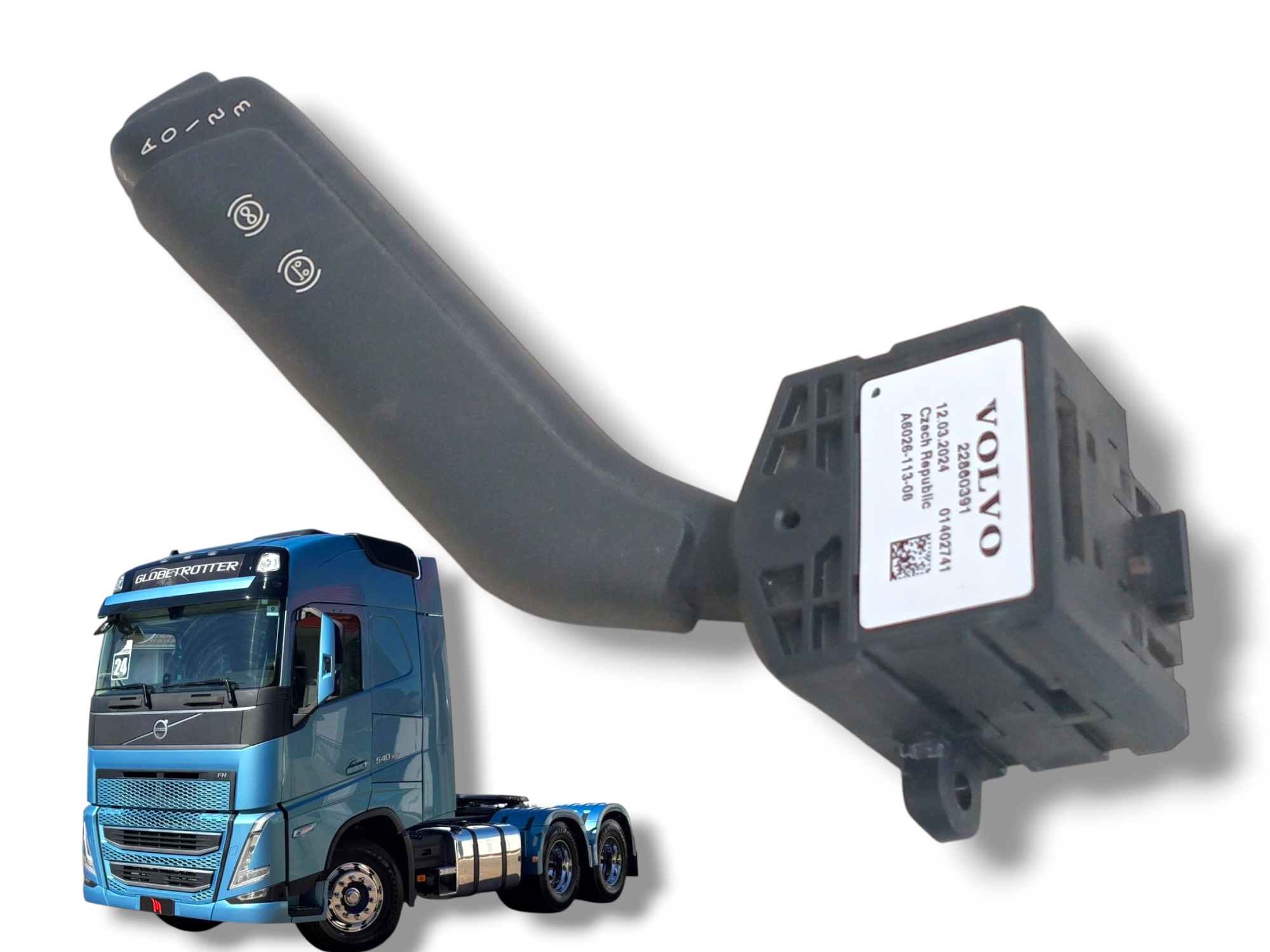 interruptor freio motor Volvo FH 540 2024 2025 22860391