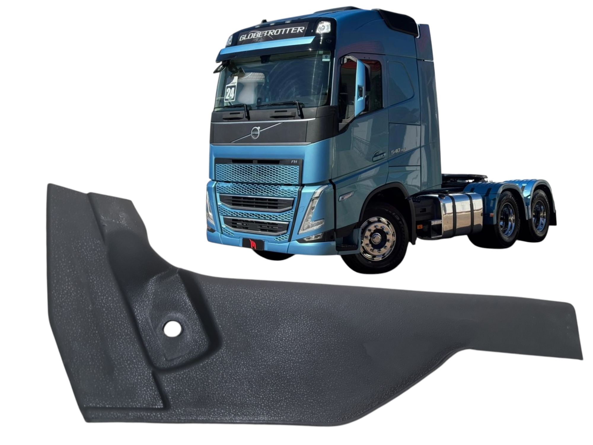 Acabamento int cabine coluna traseira esq Volvo FH 540 2024