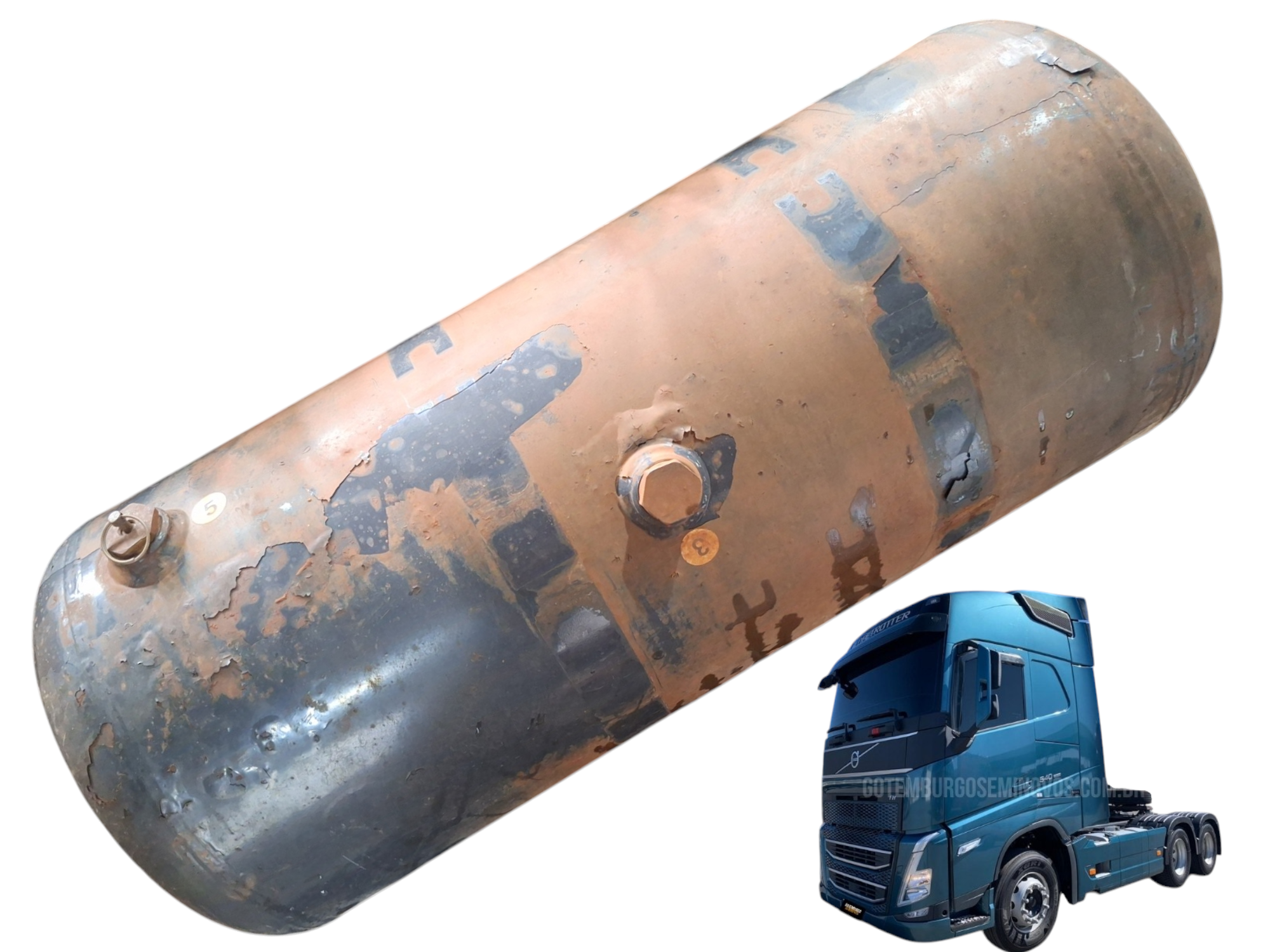 bujao reservatorio de ar volvo fh 540 ano 2024 23055776