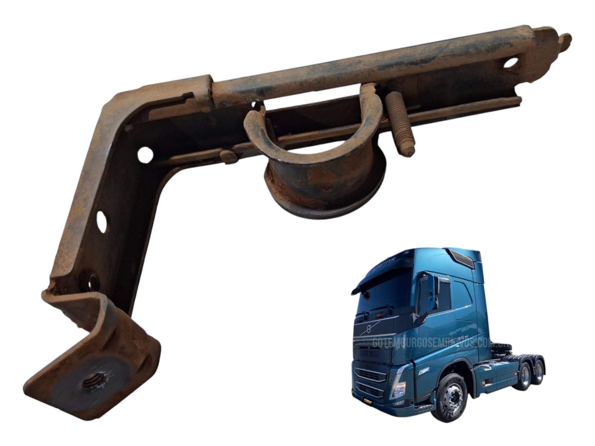 suporte fixaçao paralama volvo fh540 2024 original 210994456