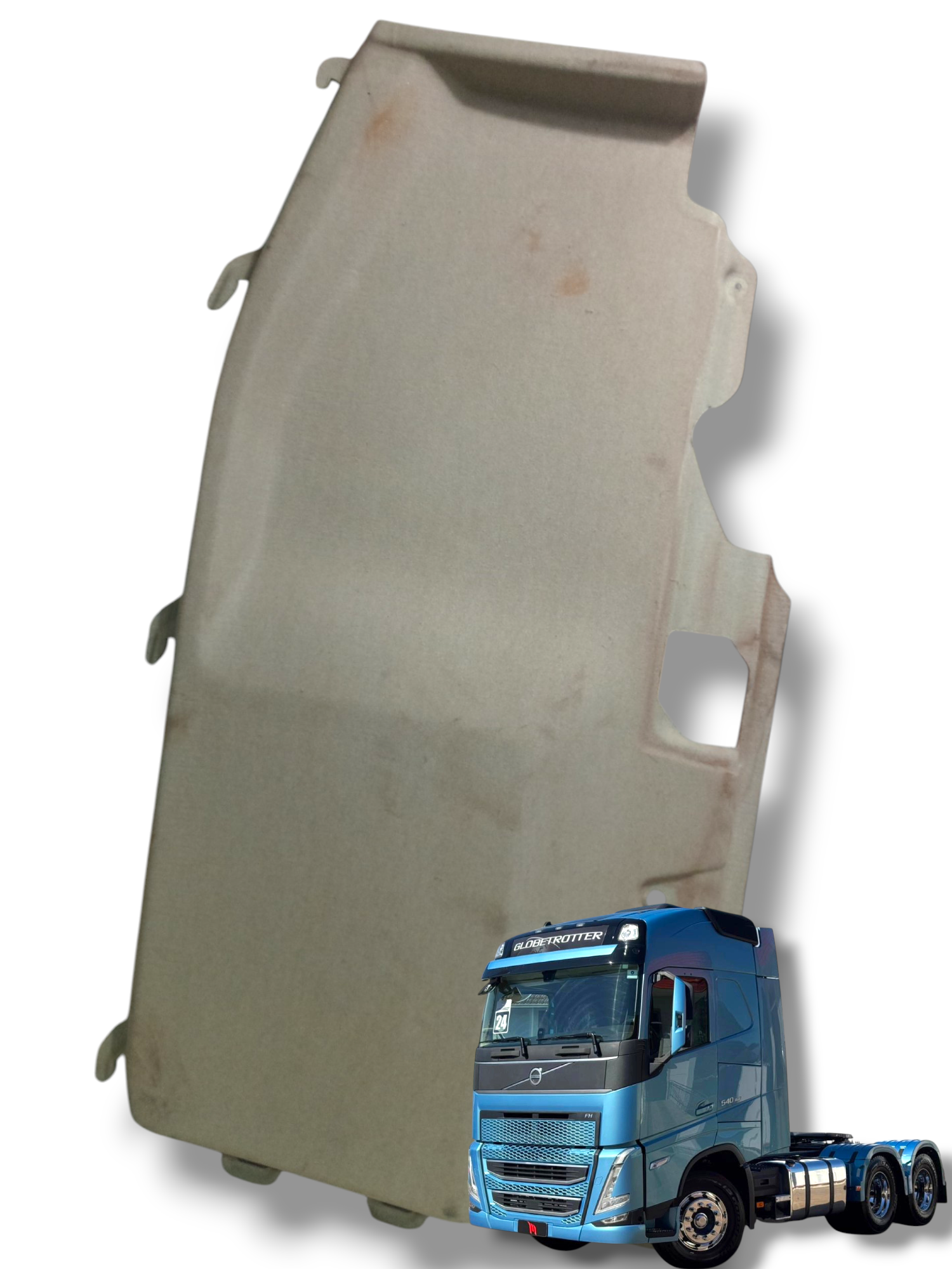 forro lateral esquerdo cabine Volvo FH 540 2024 2025