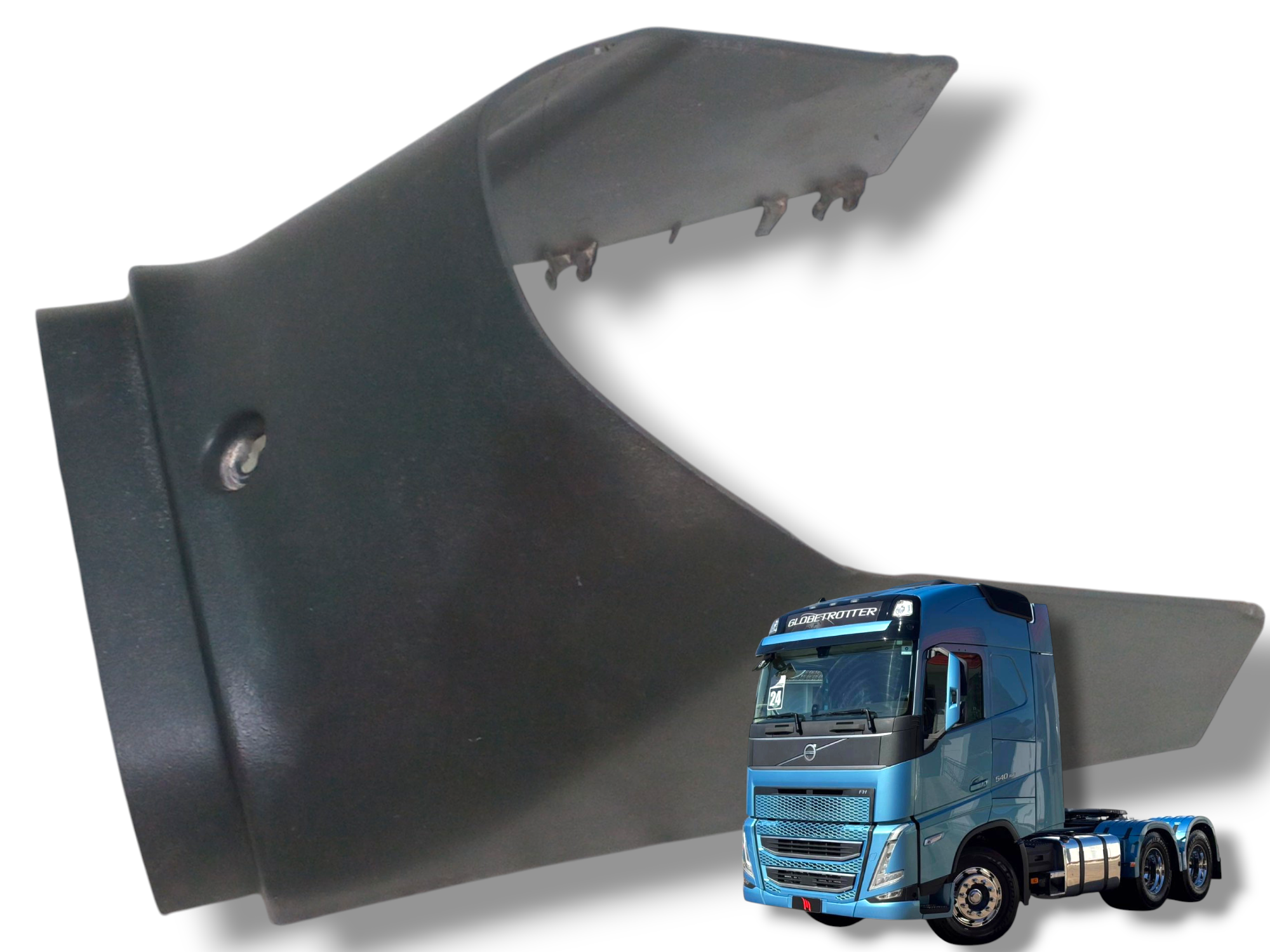 acabamento painel volvo FH 540 2024 2025 82225568