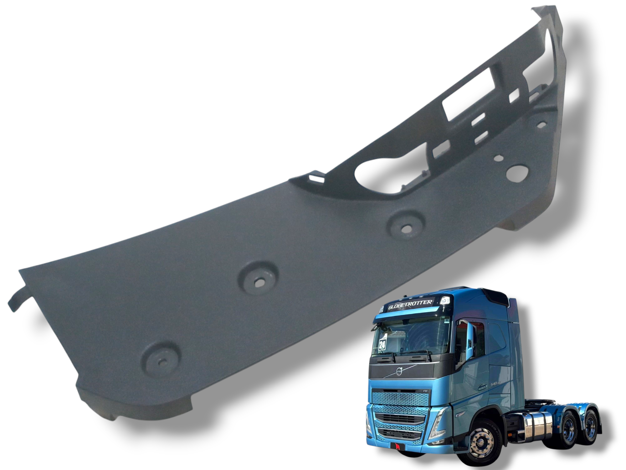 moldura suporte cabine Volvo FH 540 2024 2025 82214567