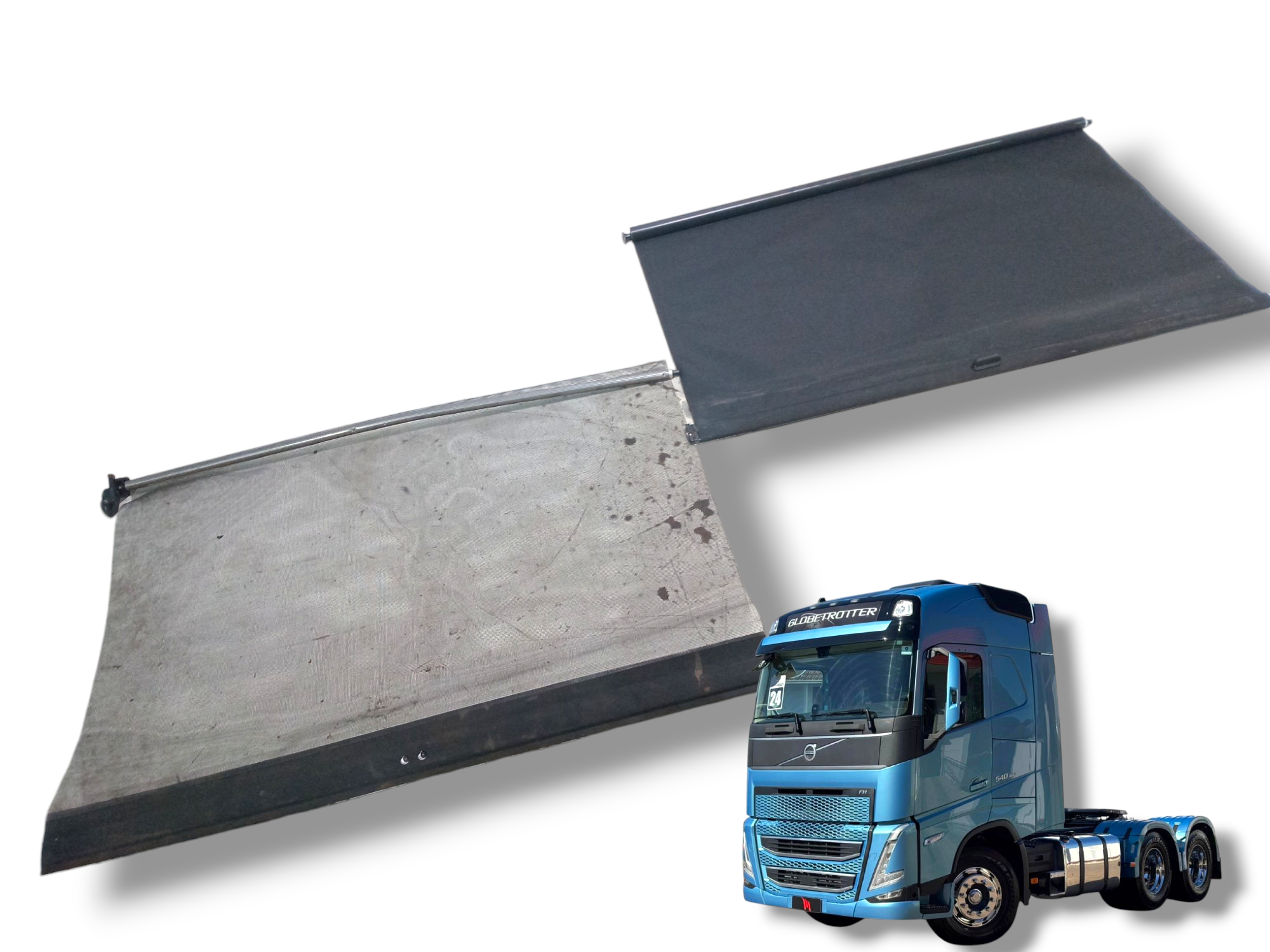 par cortinas persiana teto solar Volvo FH 540 2024 ORIGINAL