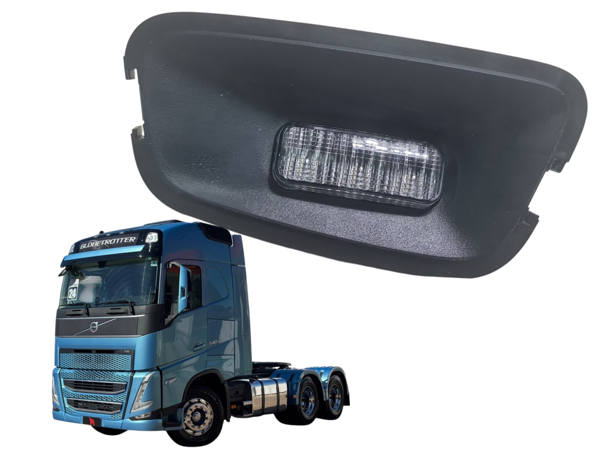 Lanterna de teto ld esquerdo Volvo FH 540 ano 2024 23477644