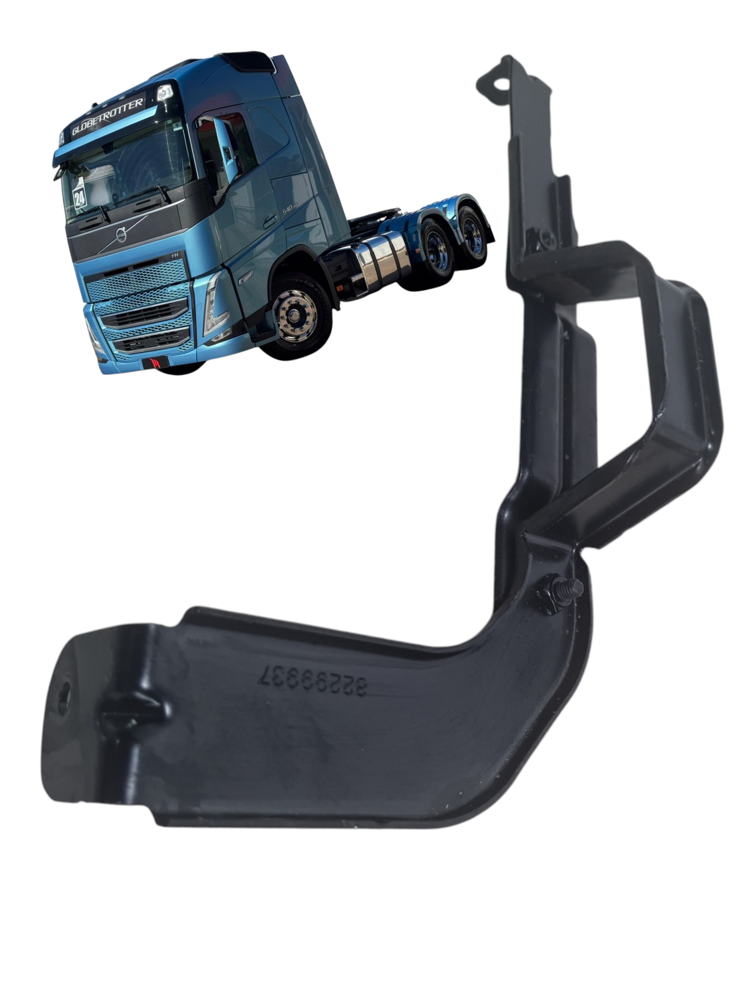 Suporte portaluvas e central de fusiveis Volvo FH 540 2024