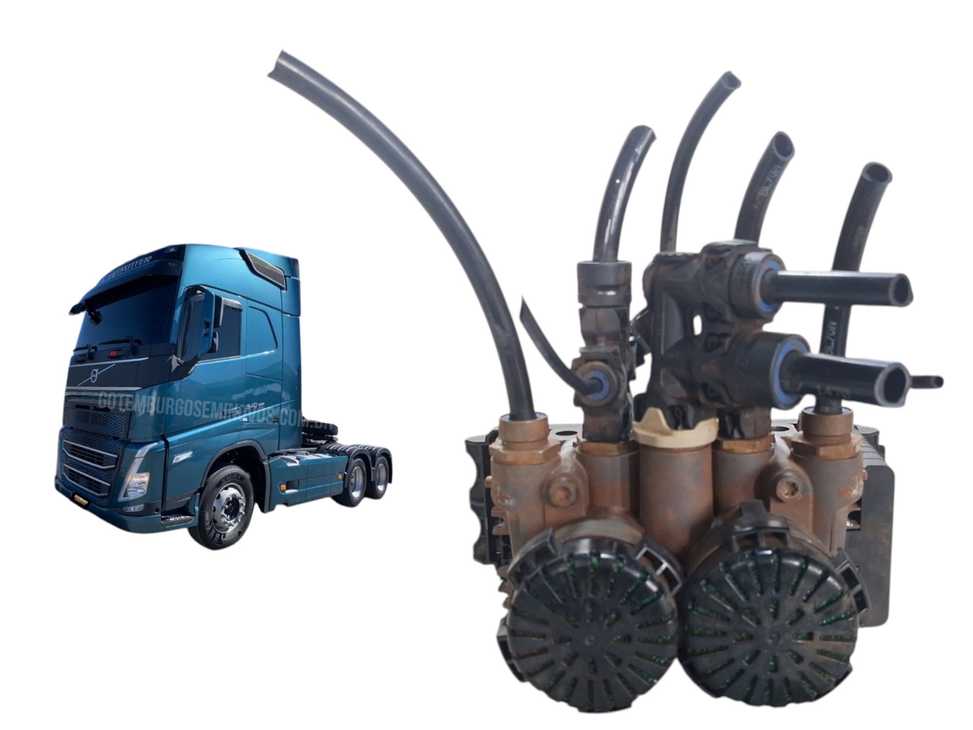 valvula moduladora ebs volvo fh 540 ano 2024 cod 24253712