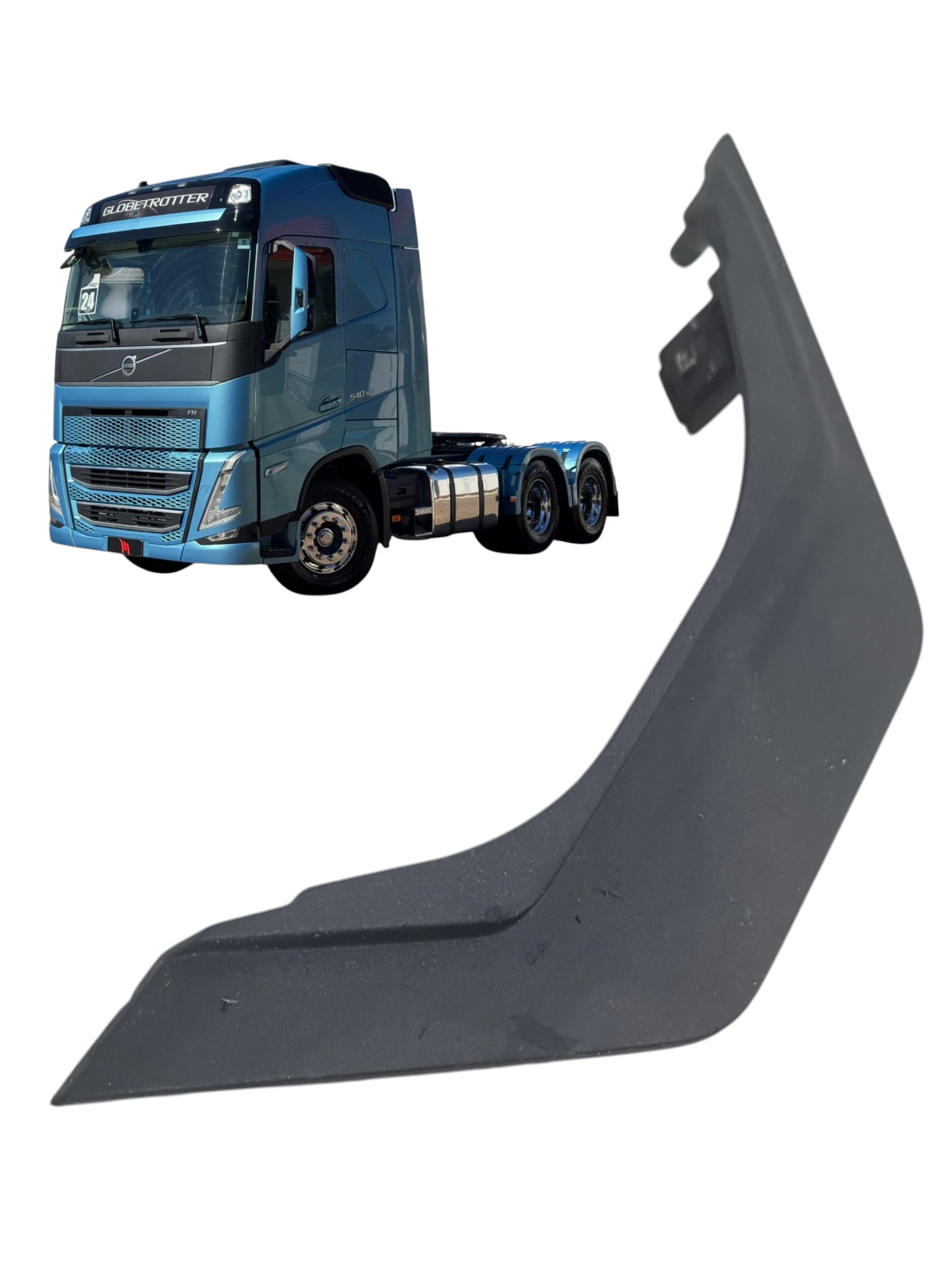Acabamento traseiro painel Volvo FH 540 ano 2024 84458170