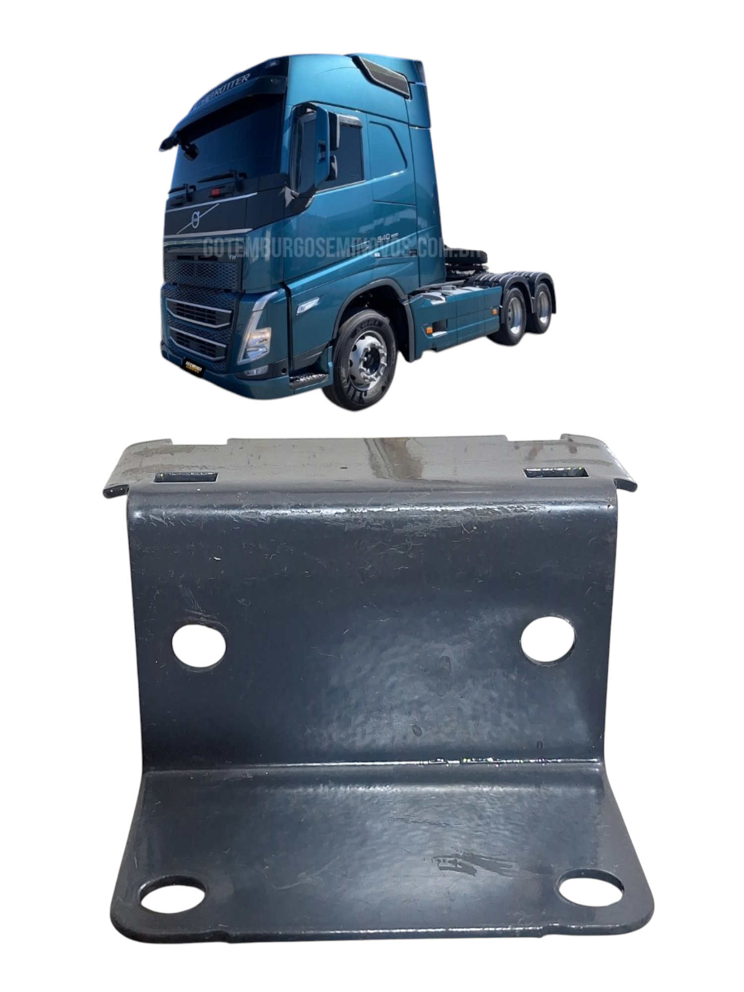 suporte fixaçao mangueira traseira volvo fh 540 ano 2024