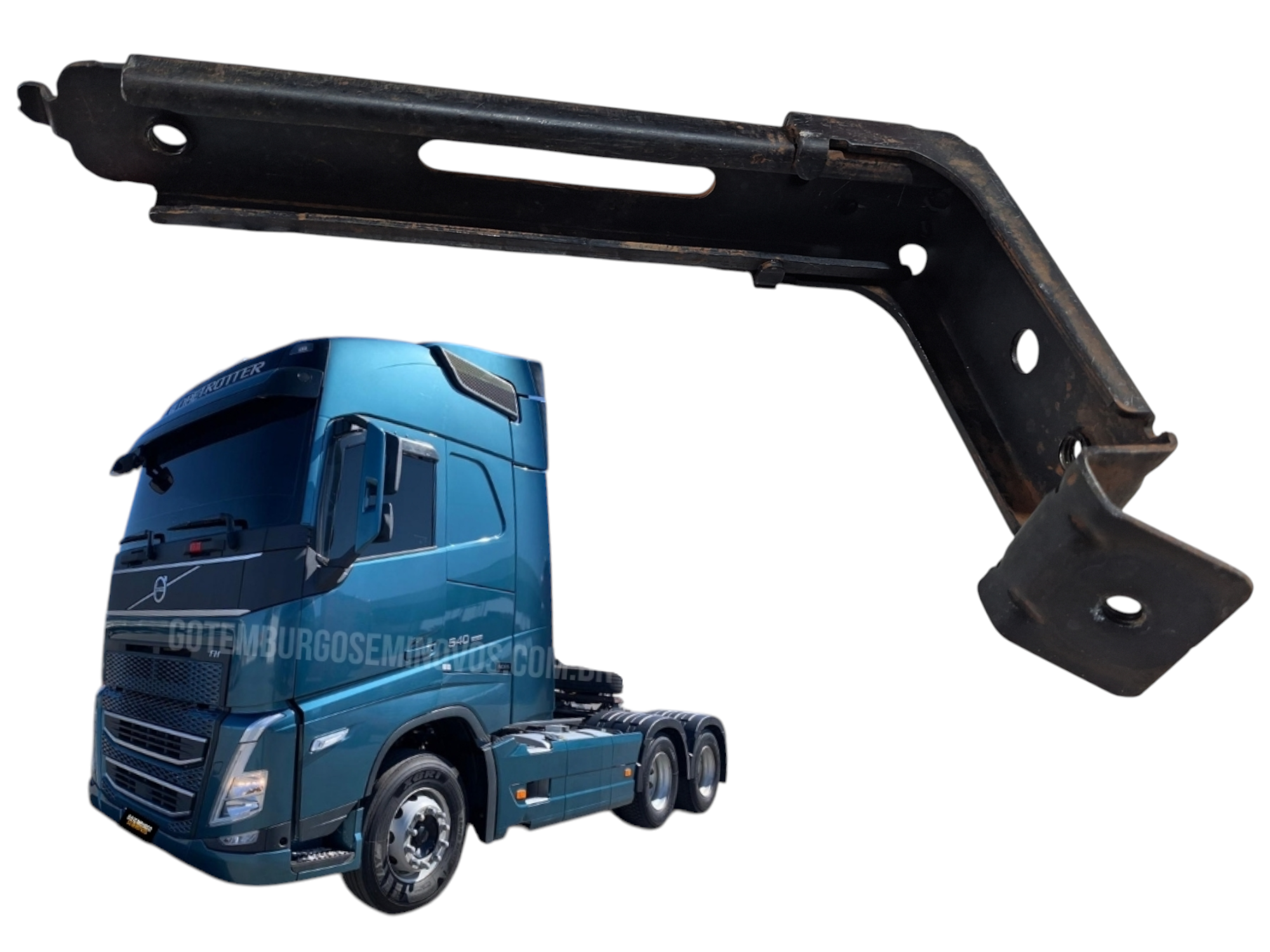 suporte fixaçao paralama volvo fh 540 ano 2024 210994456