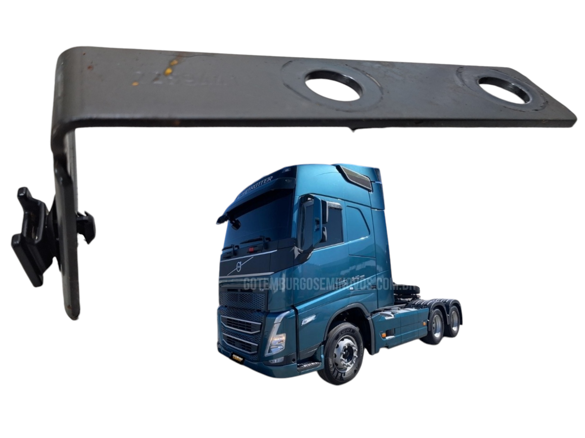 suporte fixaçao chicote eletrico volvo fh 540 2024 22894416