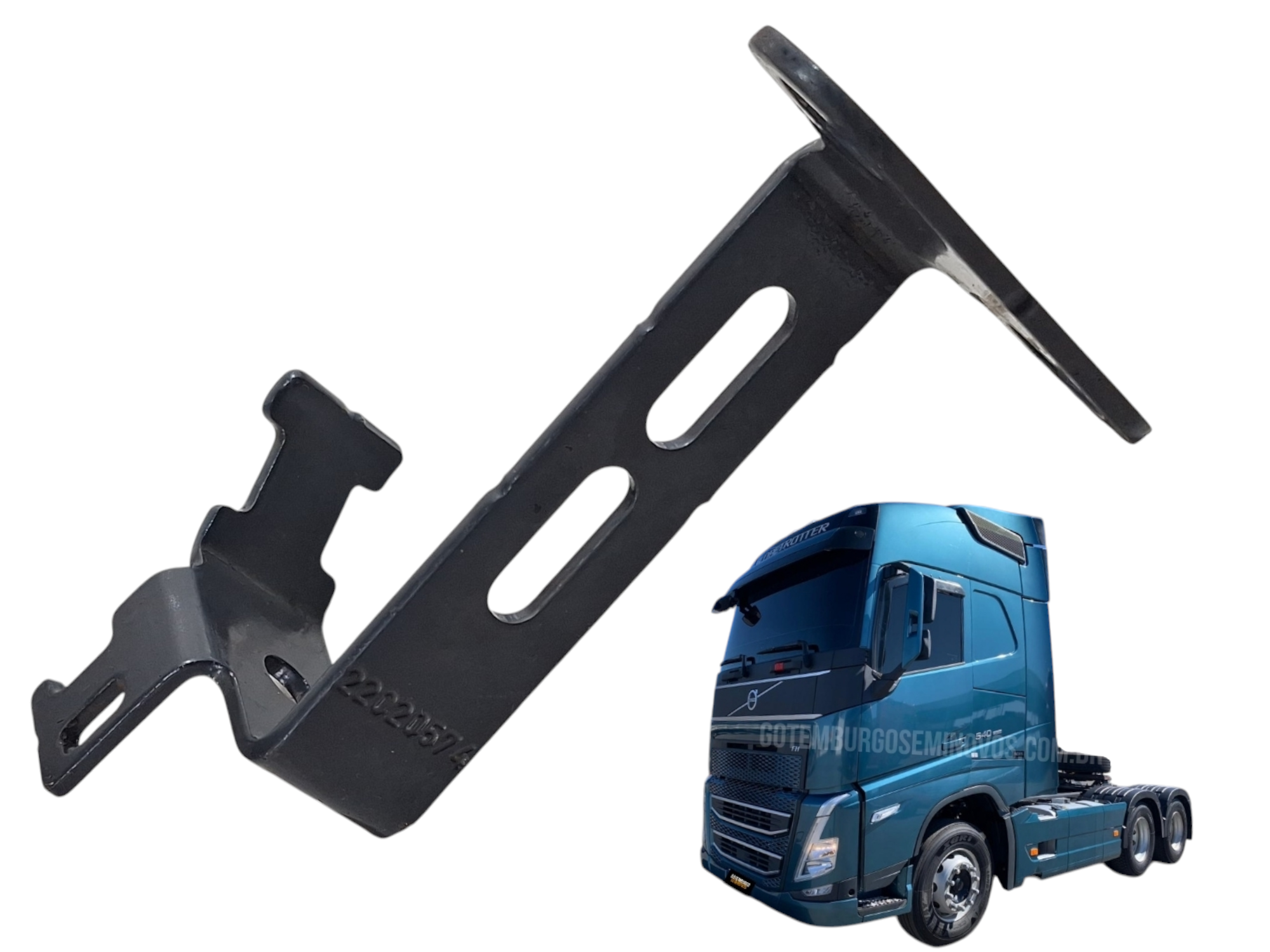 suporte do painel volvo fh 540 ano 2024 original 22020574
