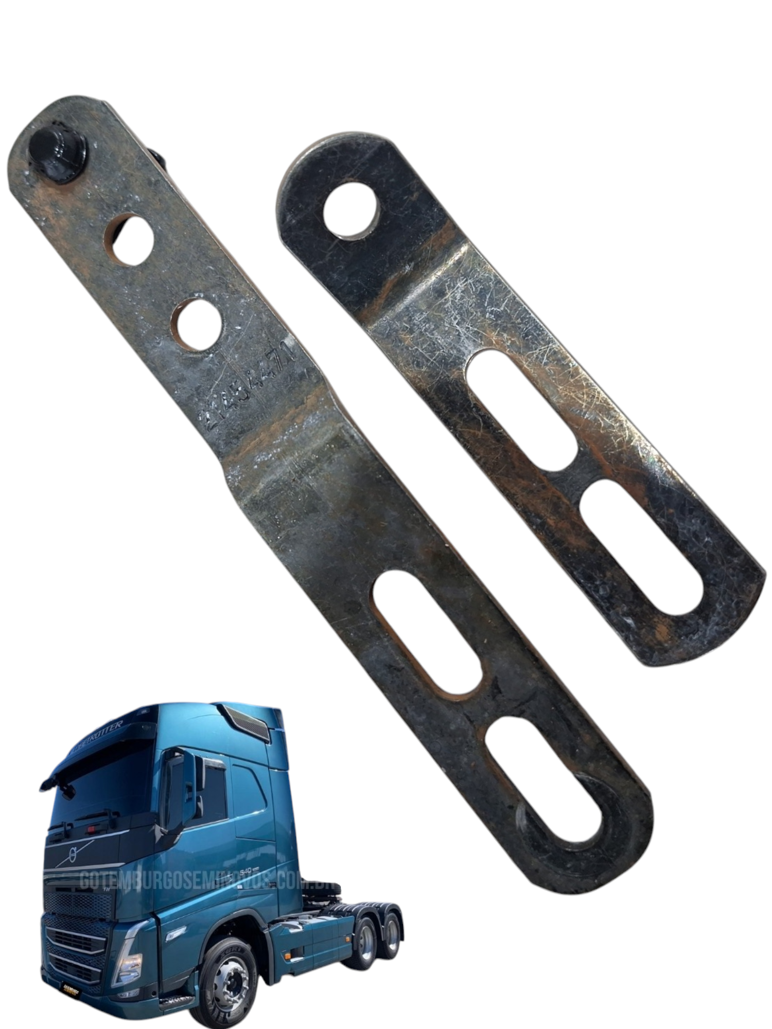 suporte mangueiras chassi volvo fh540 2024 original 21454471