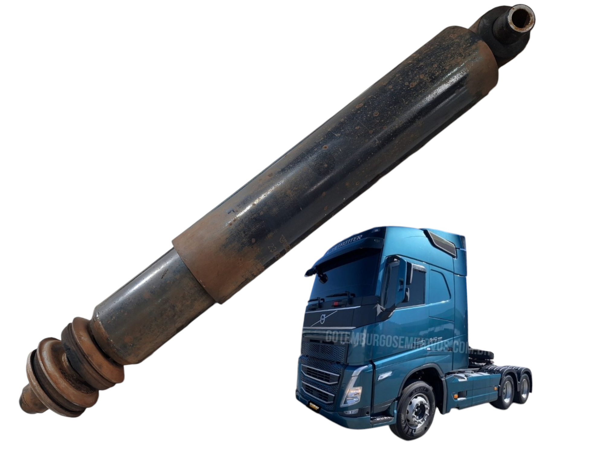 amortecedor de eixo traseiro volvo fh 540 ano 2024 23409864