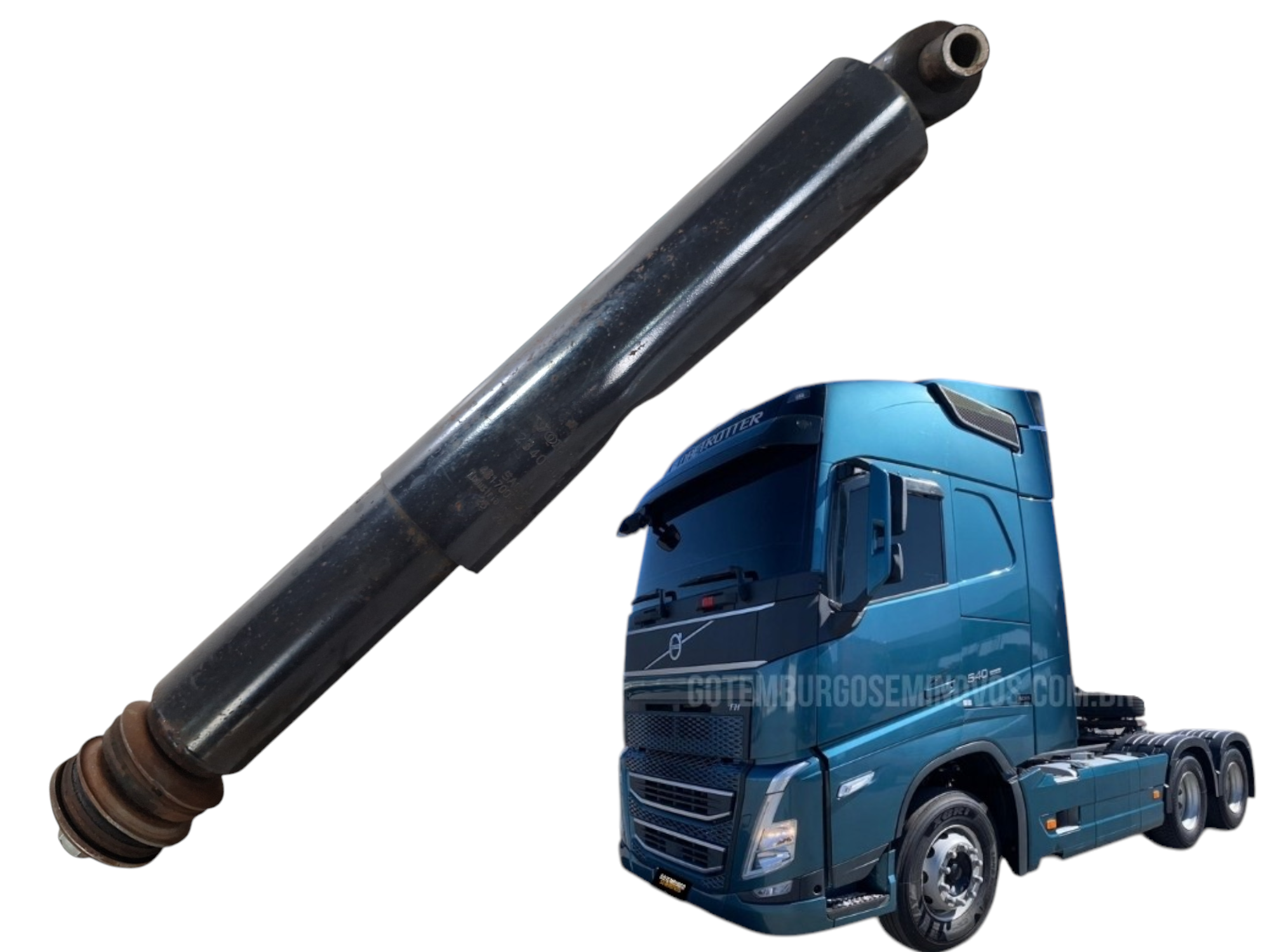 amortecedor de suspensao volvo fh 540 2024 original 23409854