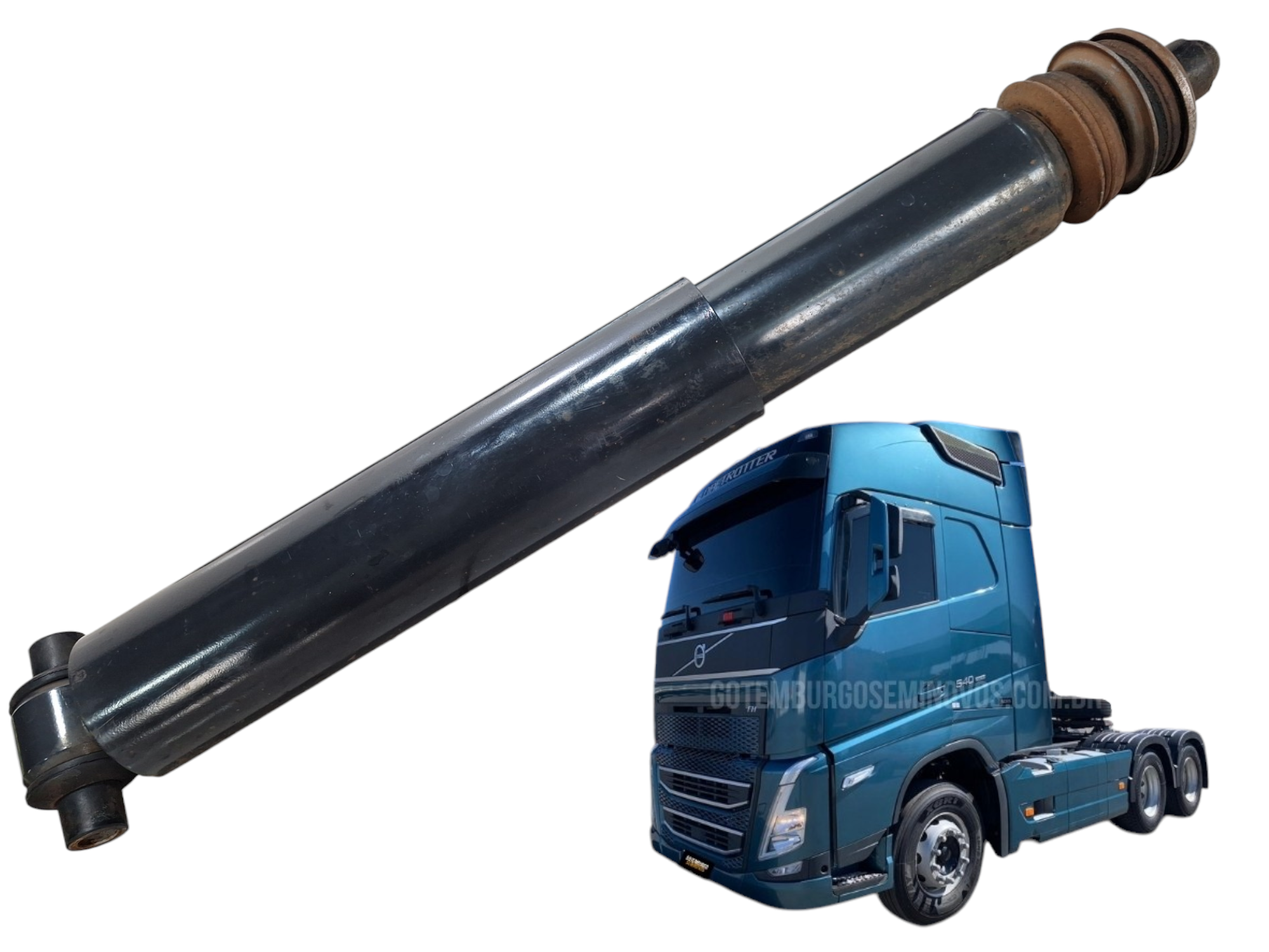 amortecedor dianteiro suspensao volvo fh 540 2024 original