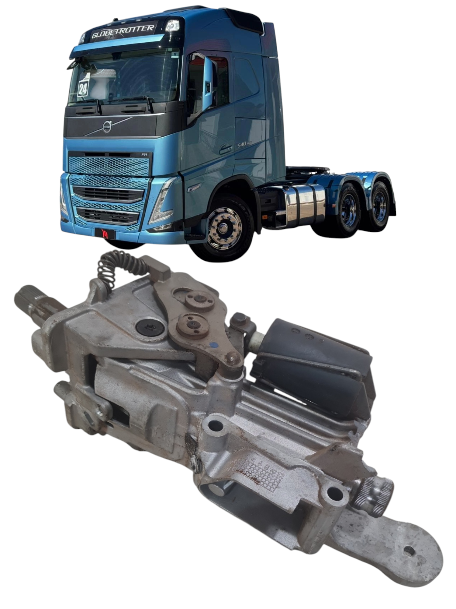 Trambulador mecanico de marchas Volvo FH 540 2024 23W524A1