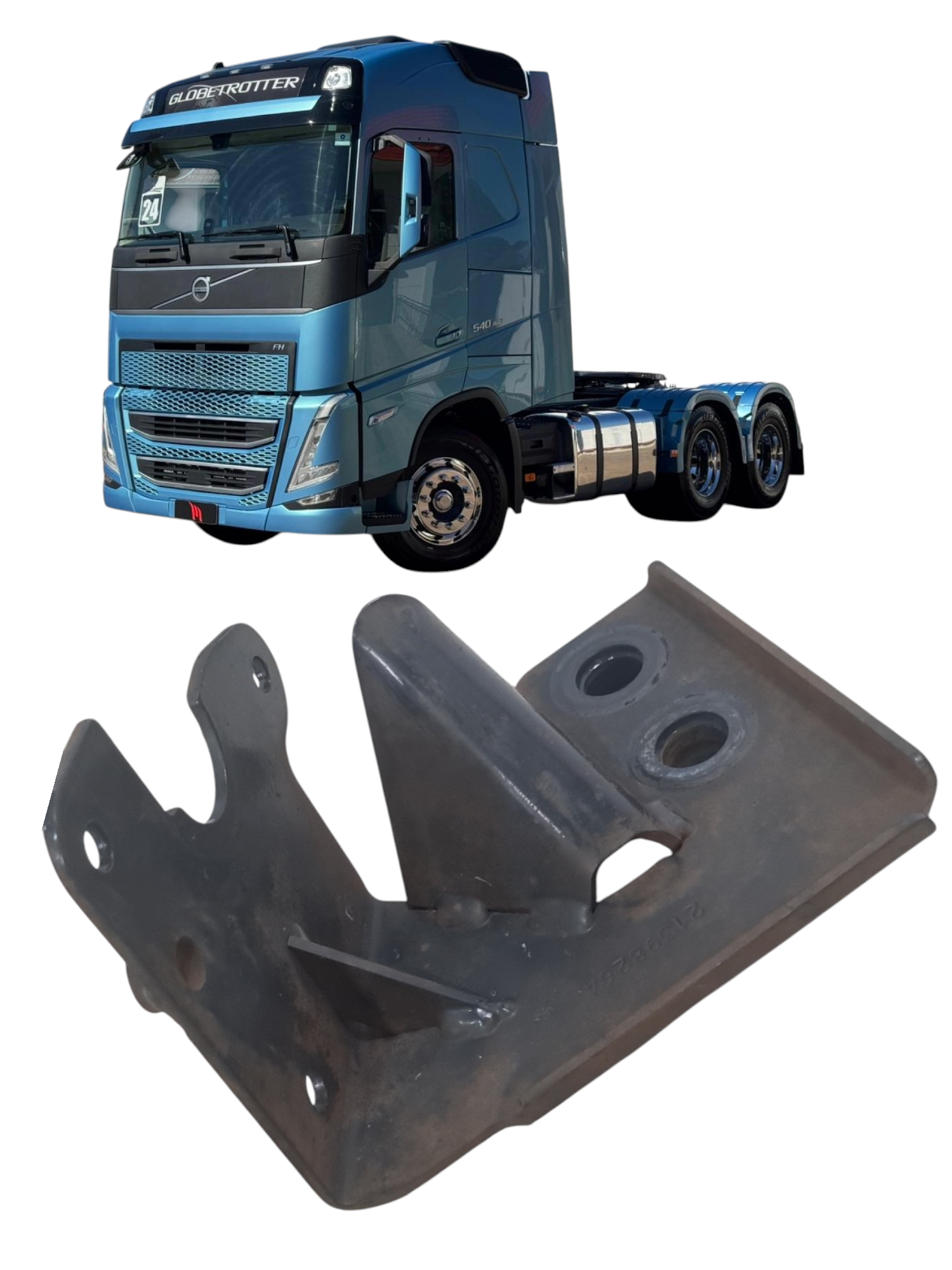 Suporte do sensor de nivel Volvo FH 540 ano 2024 21398264