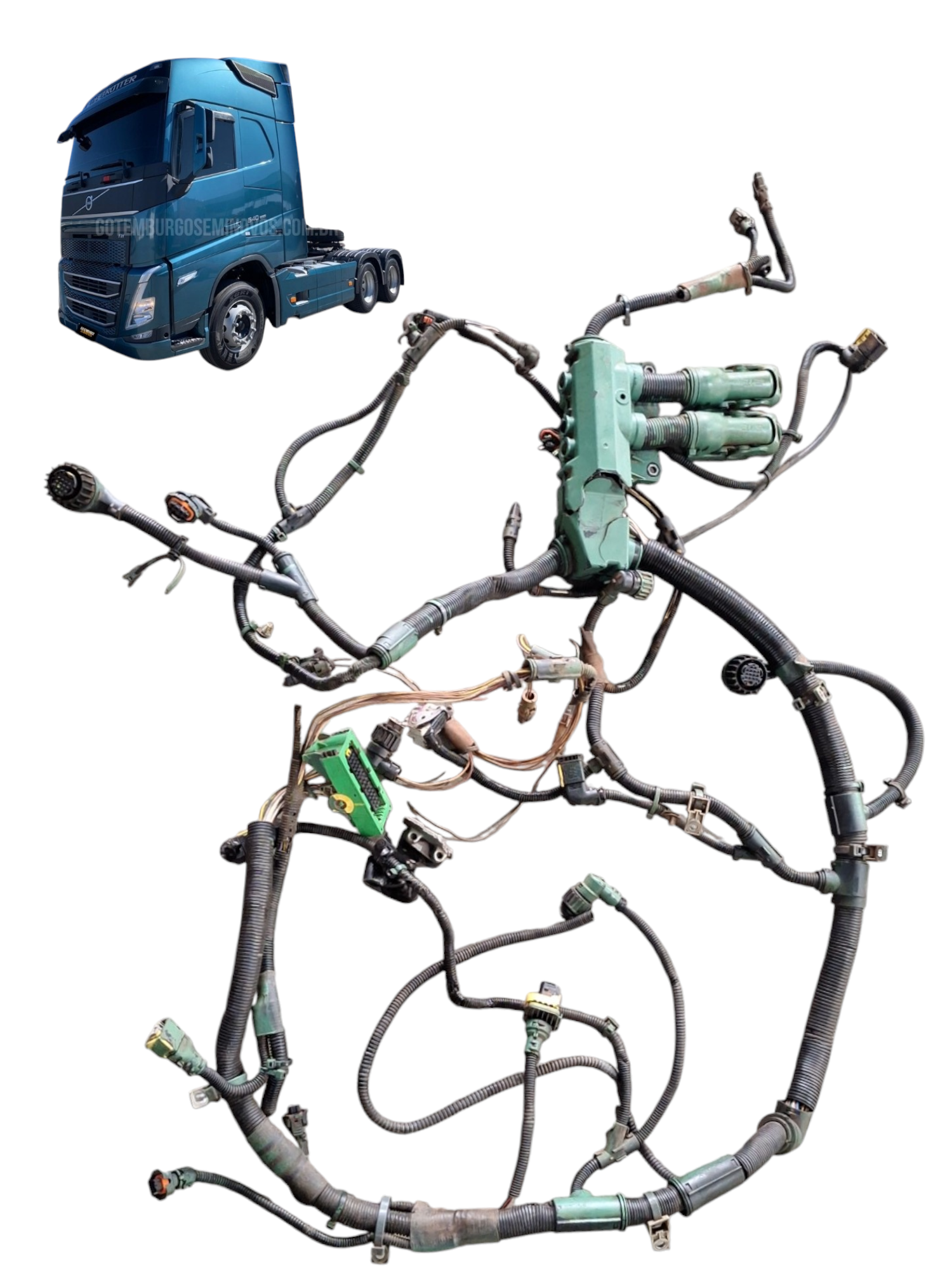 chicote eletrico motor volvo fh 540 2024 original 193026051