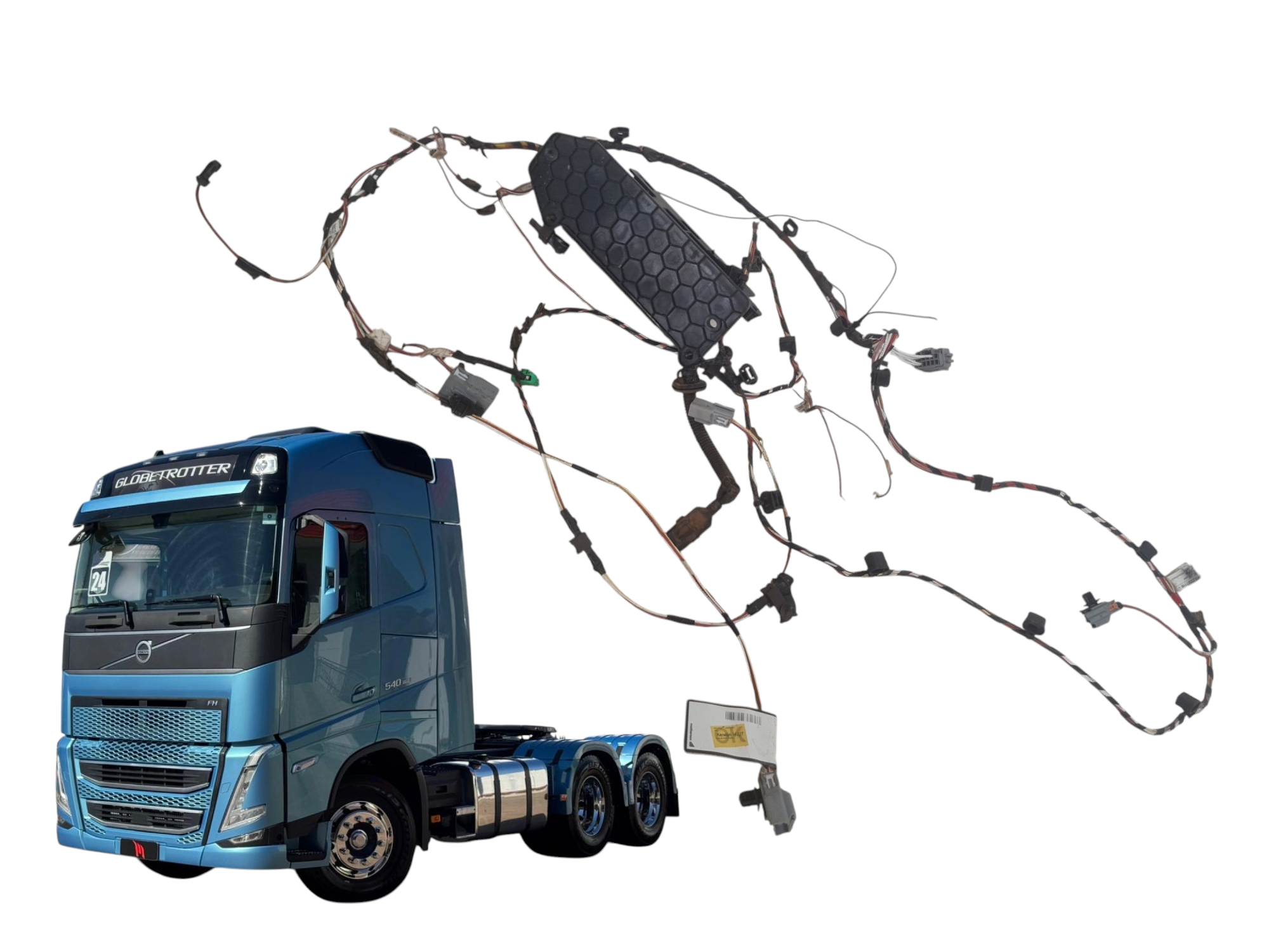 Chicote interno cabine Volvo FH 540 ano 2024 VOL23327006