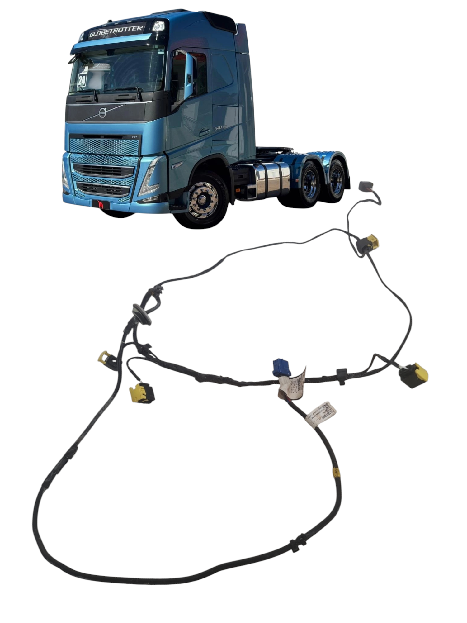 Chicote eletrico painel interno Volvo FH 540 2023 23318327