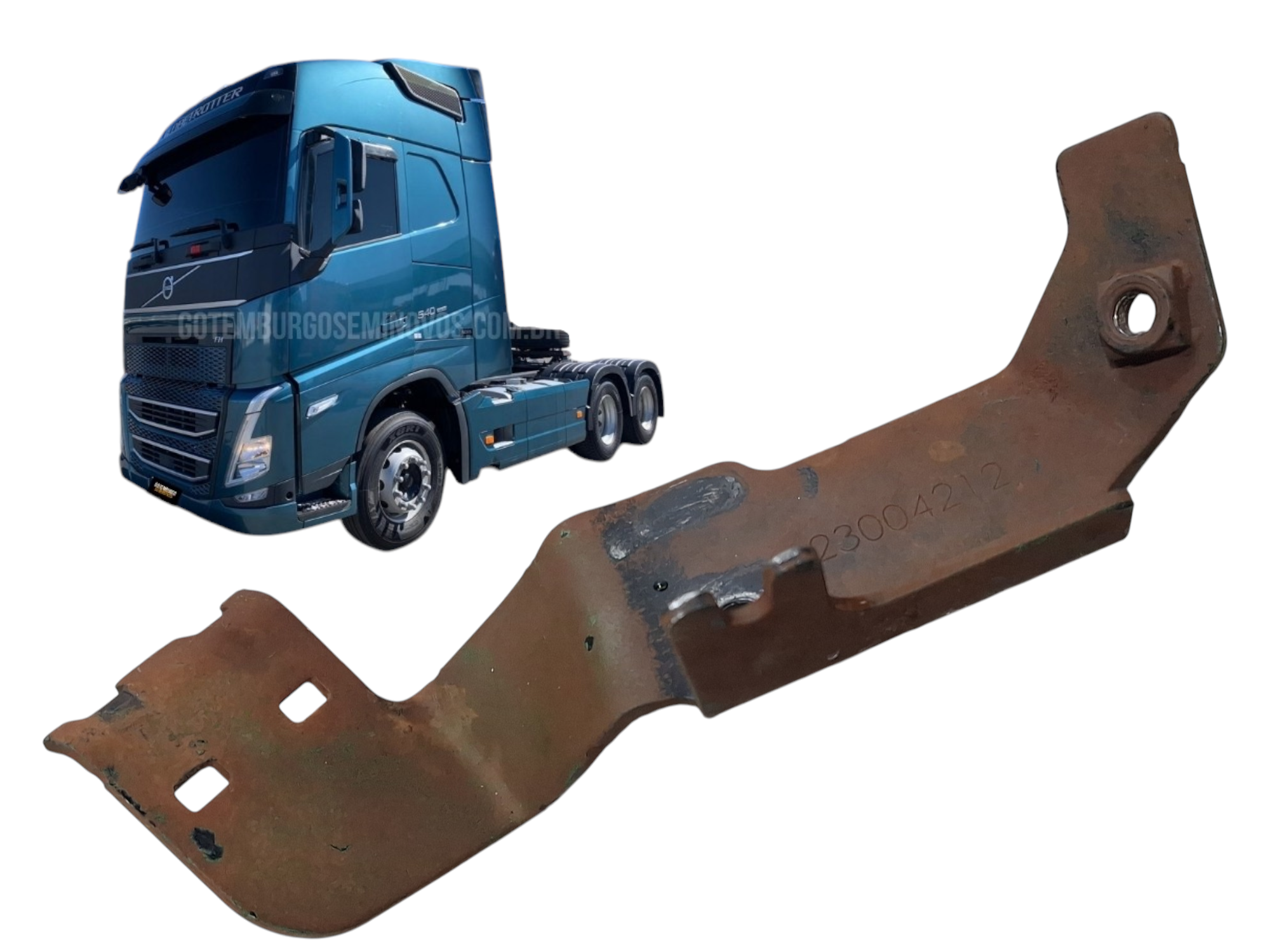 suporte motor cabine volvo fh 540 2024 23004212 original