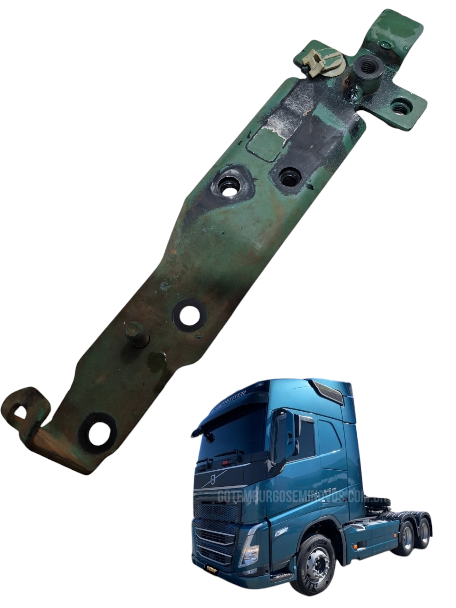 suporte de tubo de agua volvo fh 540 2024 21811008 original