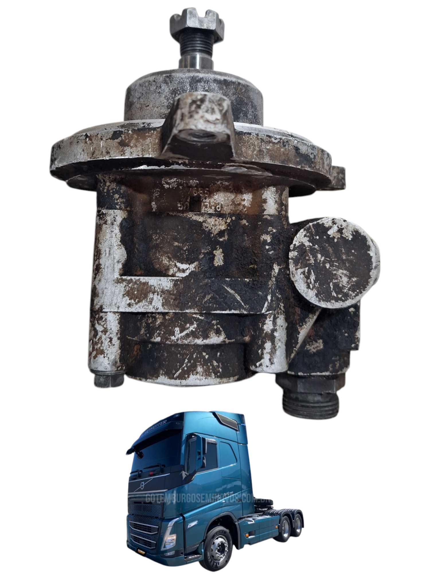bomba de direçao hidraulica volvo fh 540 ano 2024 usado