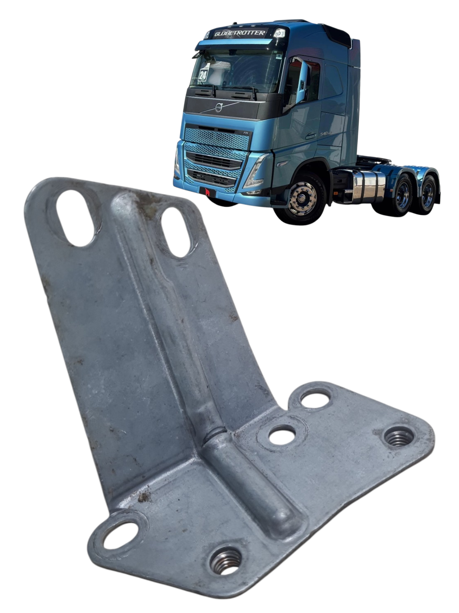 Suporte cavalete chinezinho Volvo FH 540 ano 2024 21075936