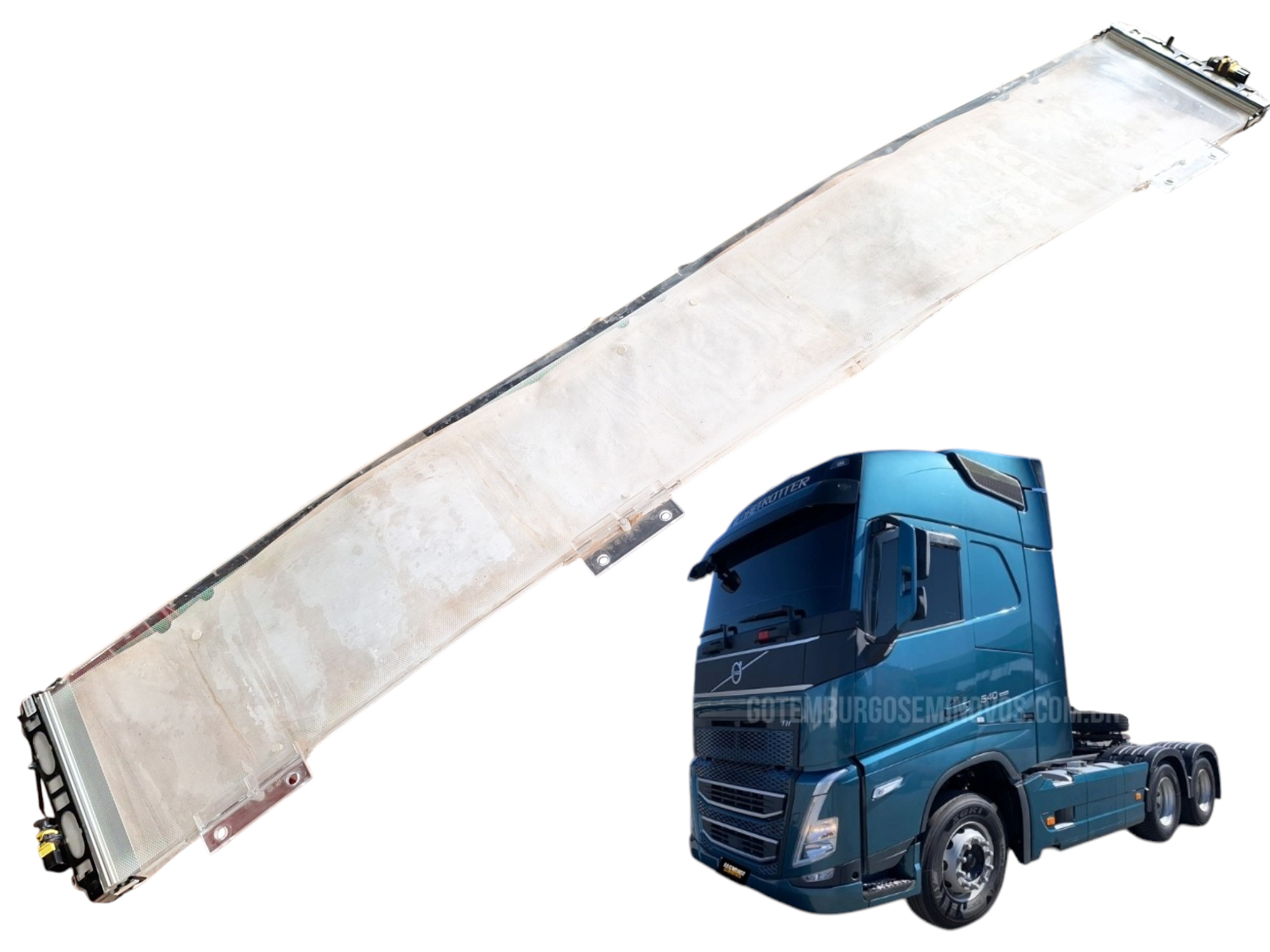 letreiro luminoso superior teto volvo fh 540 2024 original